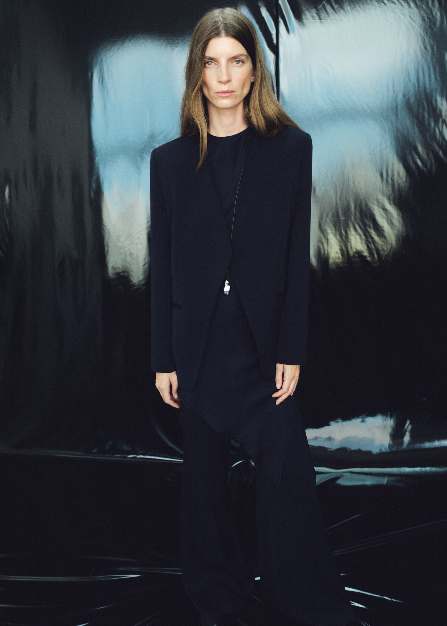 Double-breasted suit jacket - Medium plane