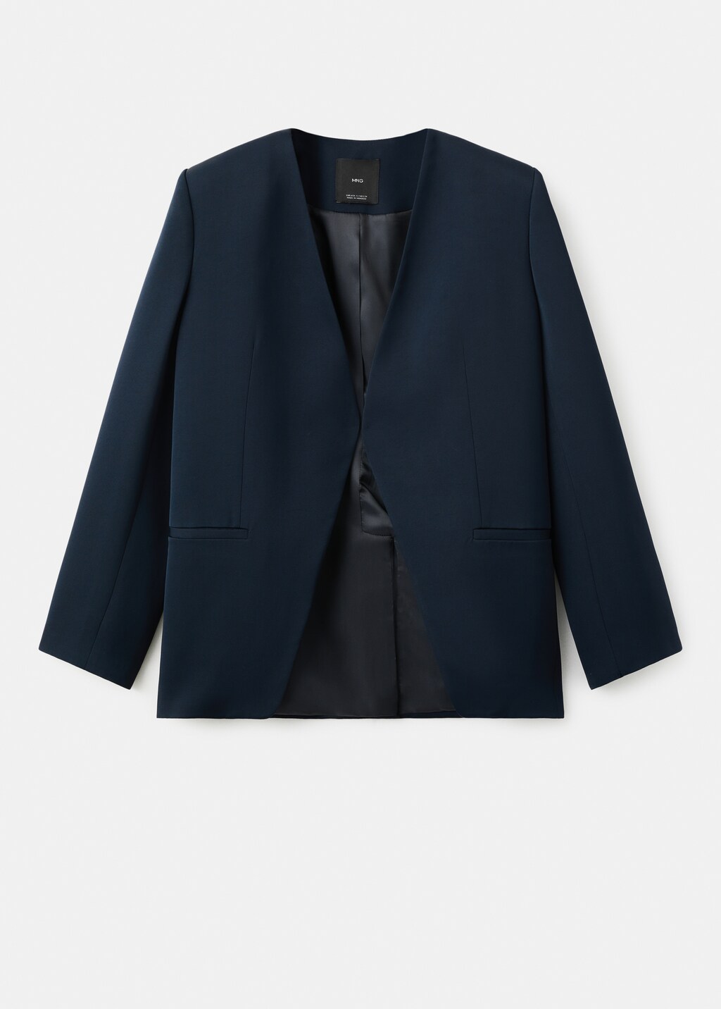 Mango Double-breasted suit blazer