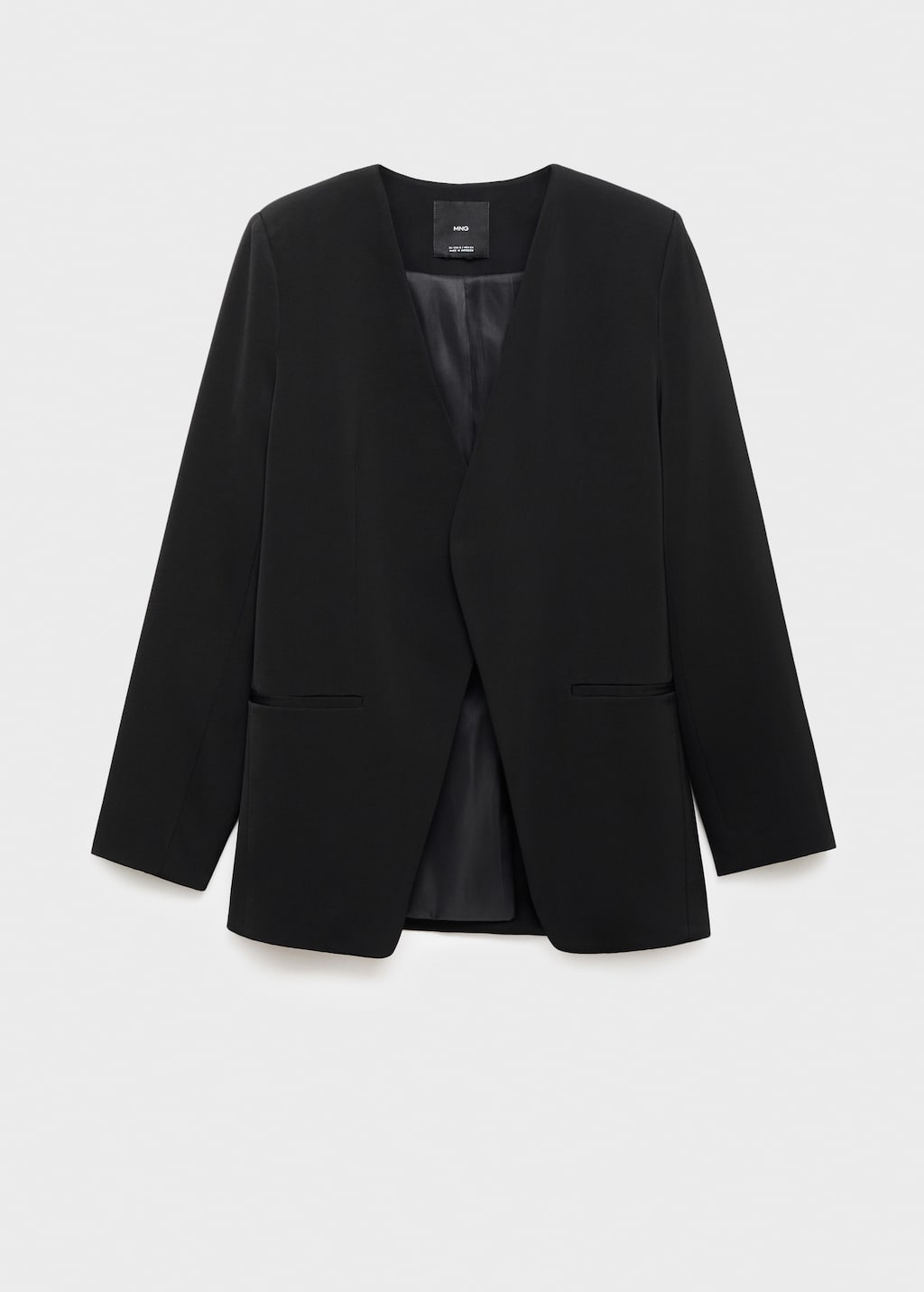 MUZE×el conducotrH DOUBLE BREASTED JKT Double-breasted knitted jacket - Women | MANGO USA