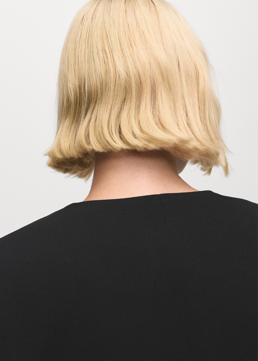 Double-breasted suit blazer