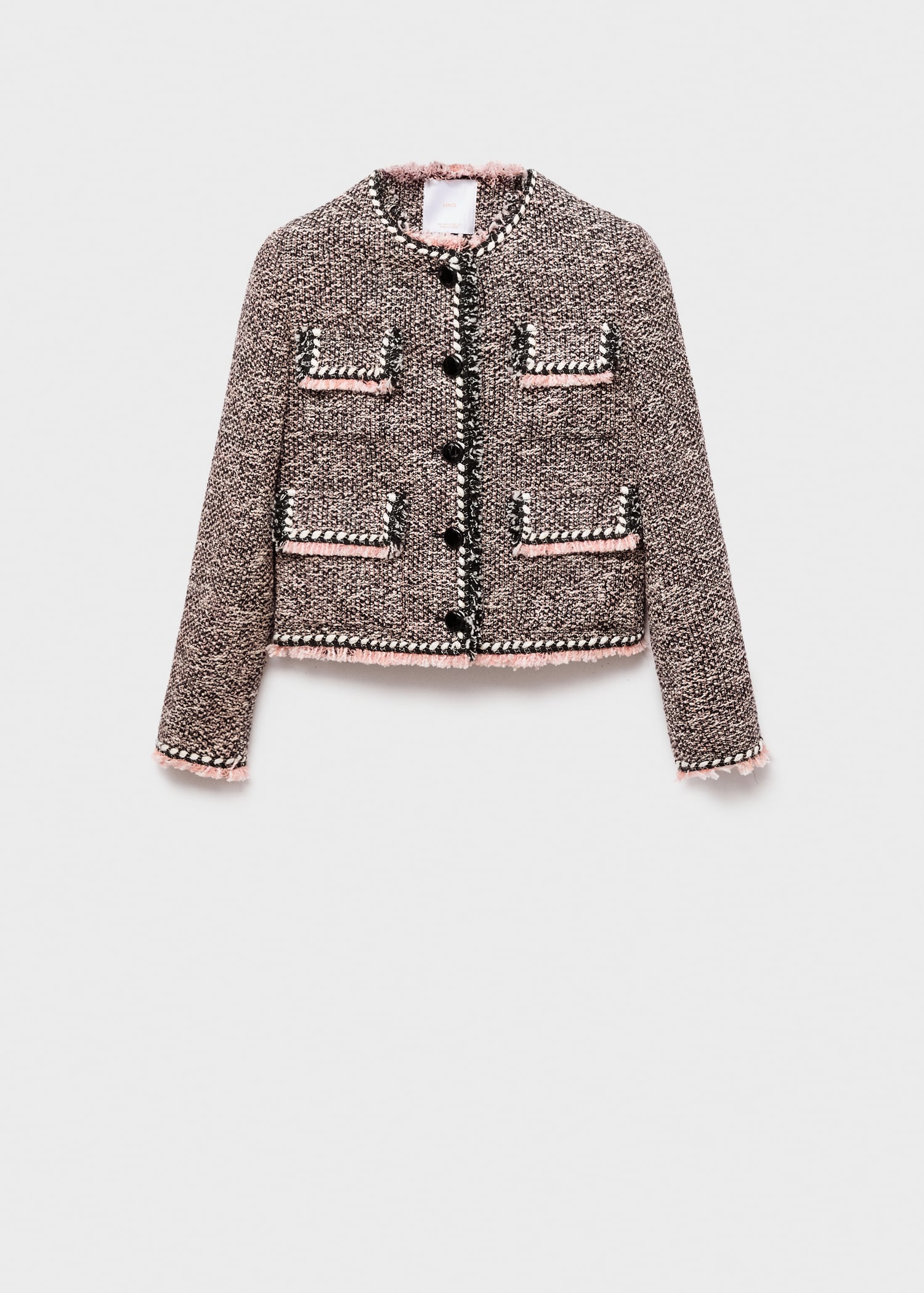 Pocket tweed jacket - Article without model