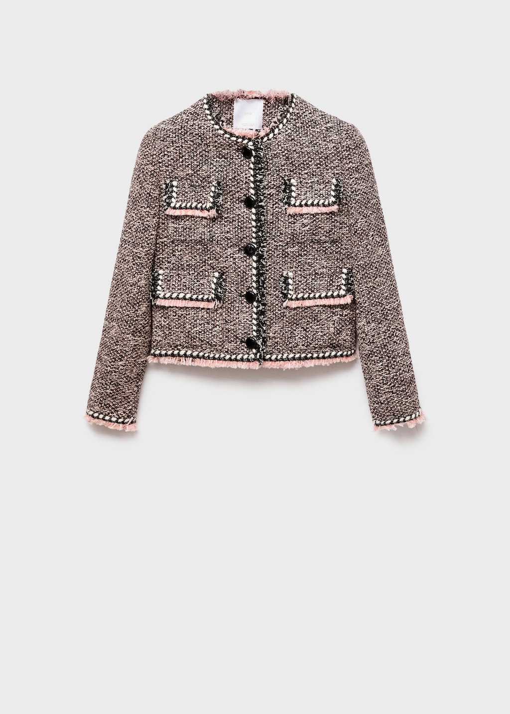 Pocket tweed jacket