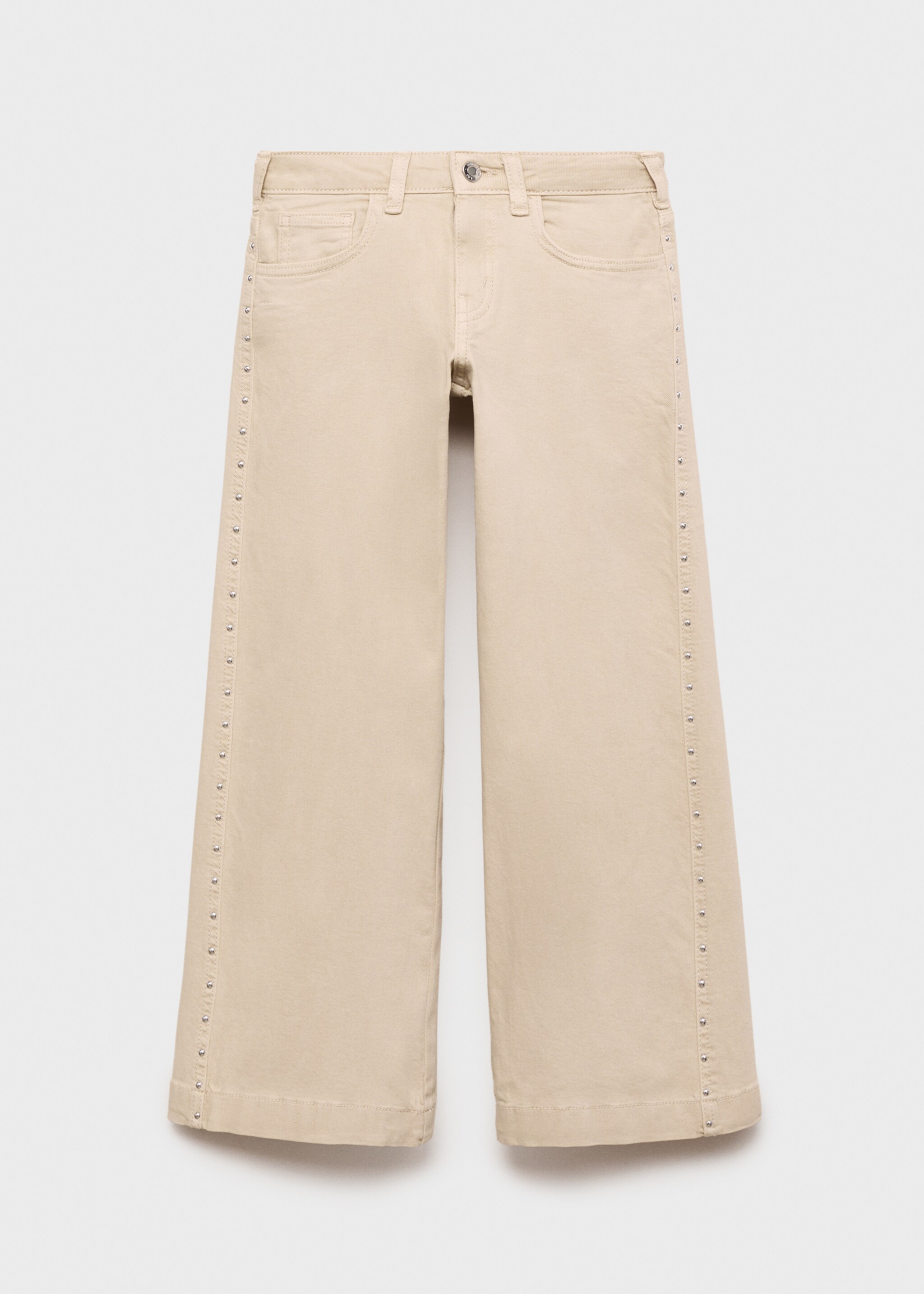 Wide leg jeans with studs - Article without model