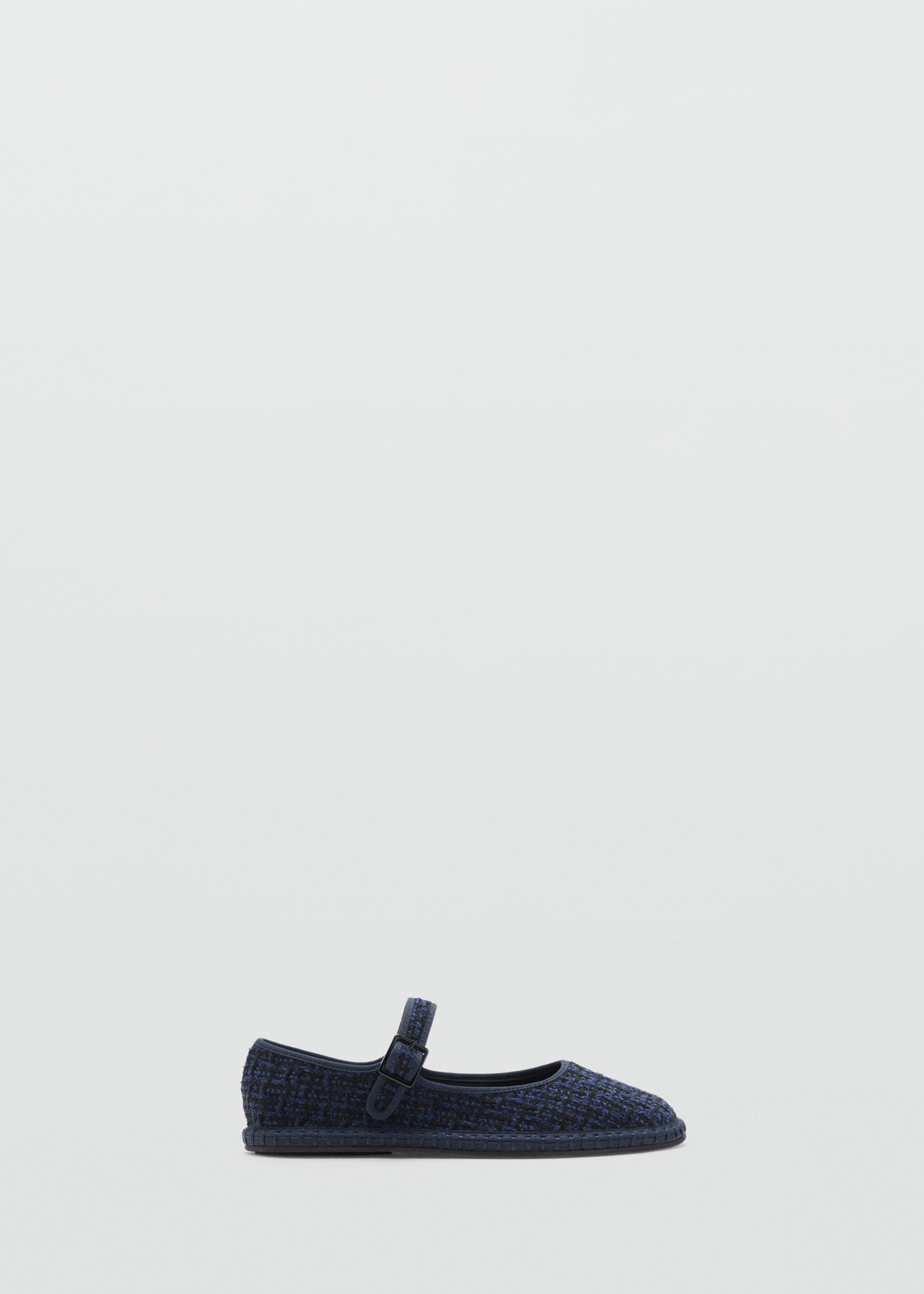 Tweed ballet flats - Article without model, Black. Ref: 17044409-00.