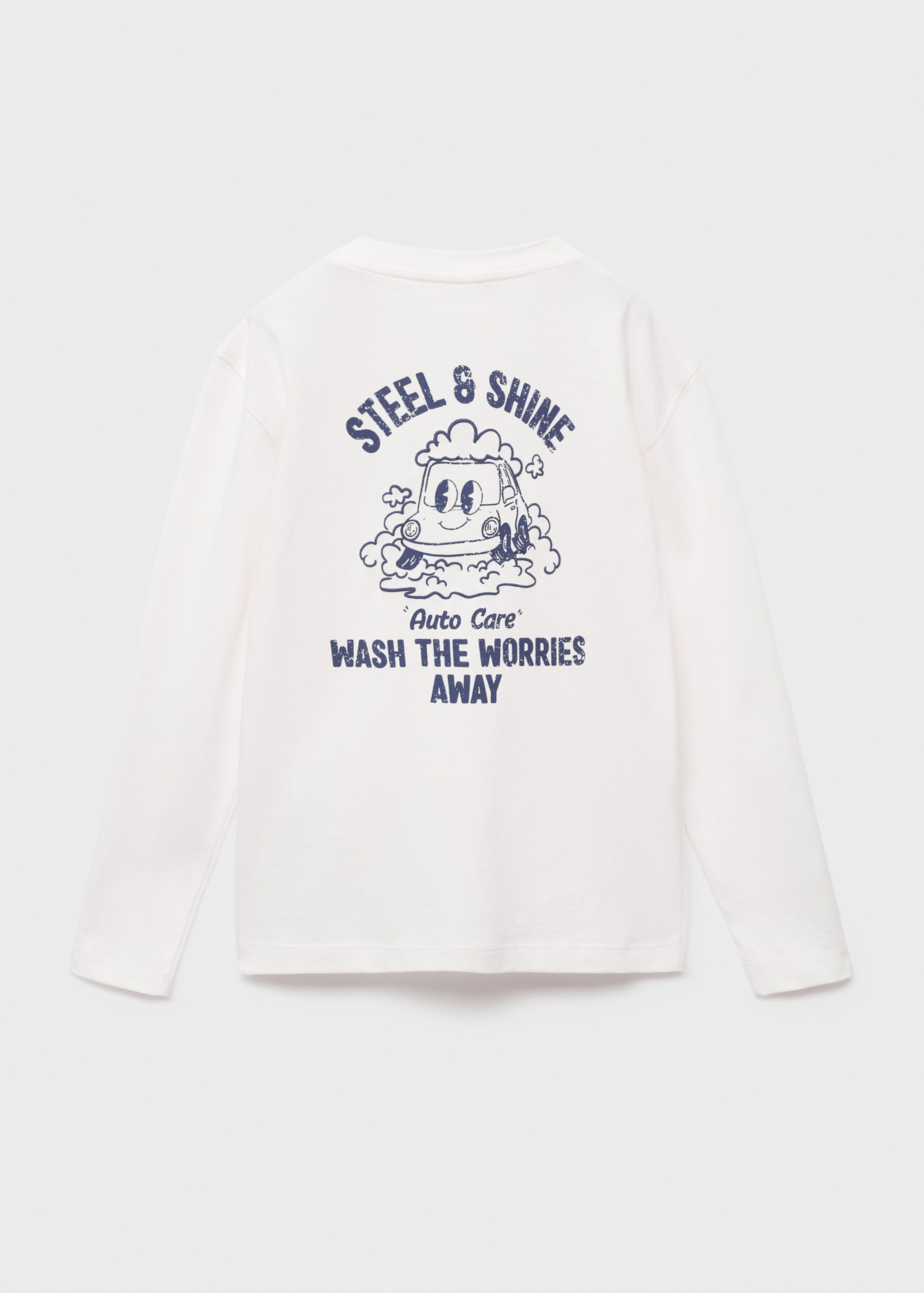 T-shirt steel - Reverse of the article