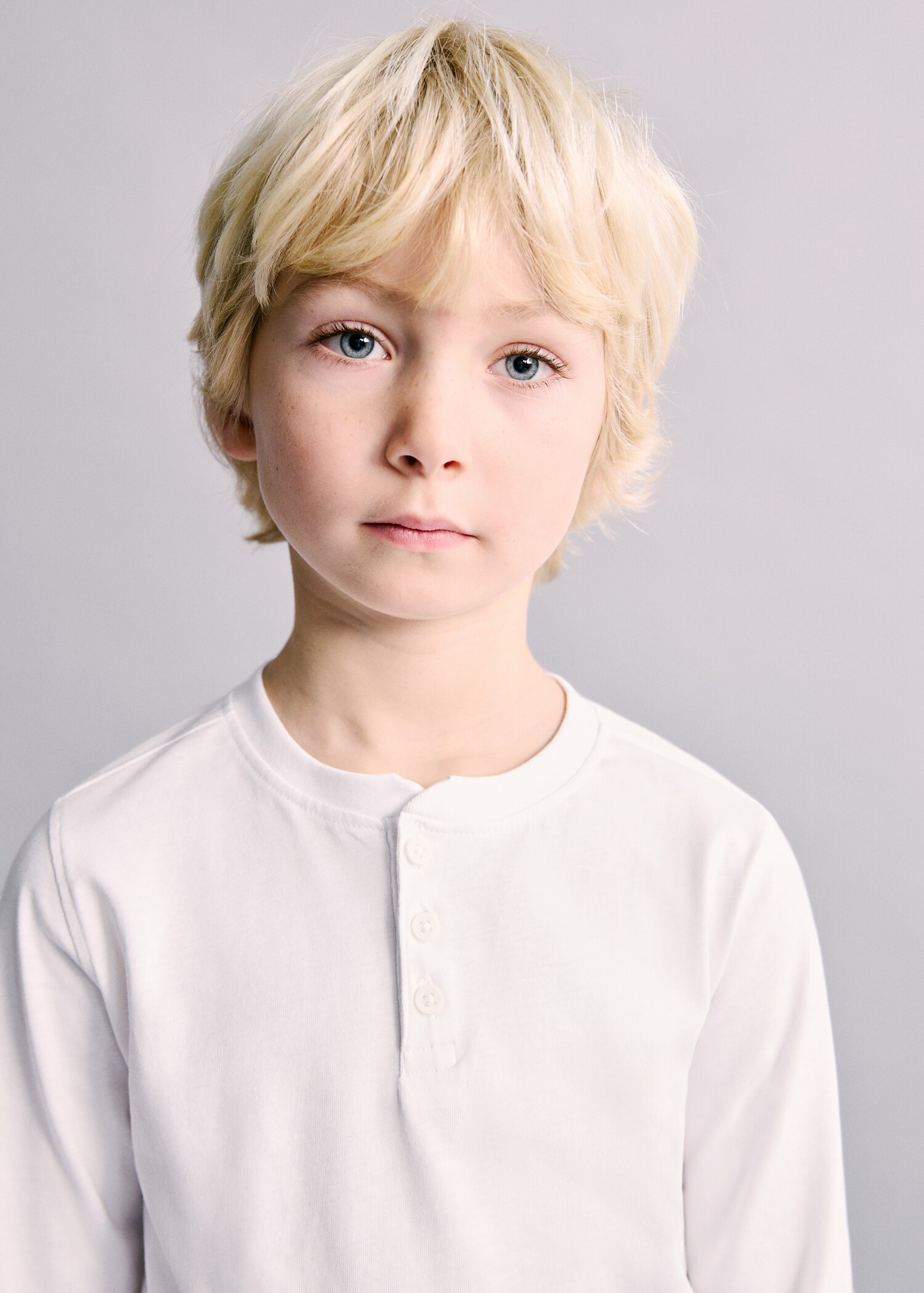 Long sleeve cotton t-shirt - Details of the article 1