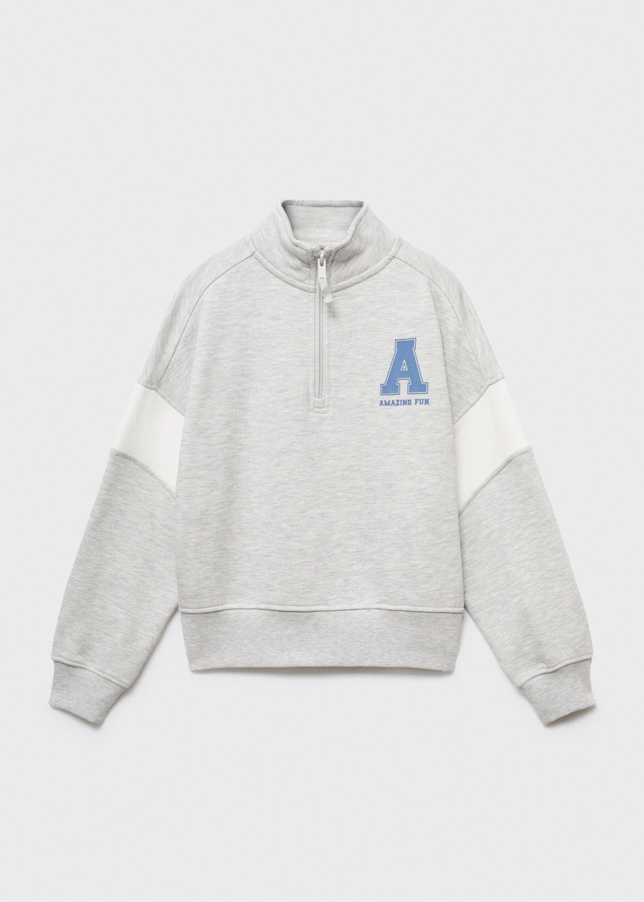 Sweatshirt amazing - Article without model, Light Heather Grey. Ref: 17044423-00.