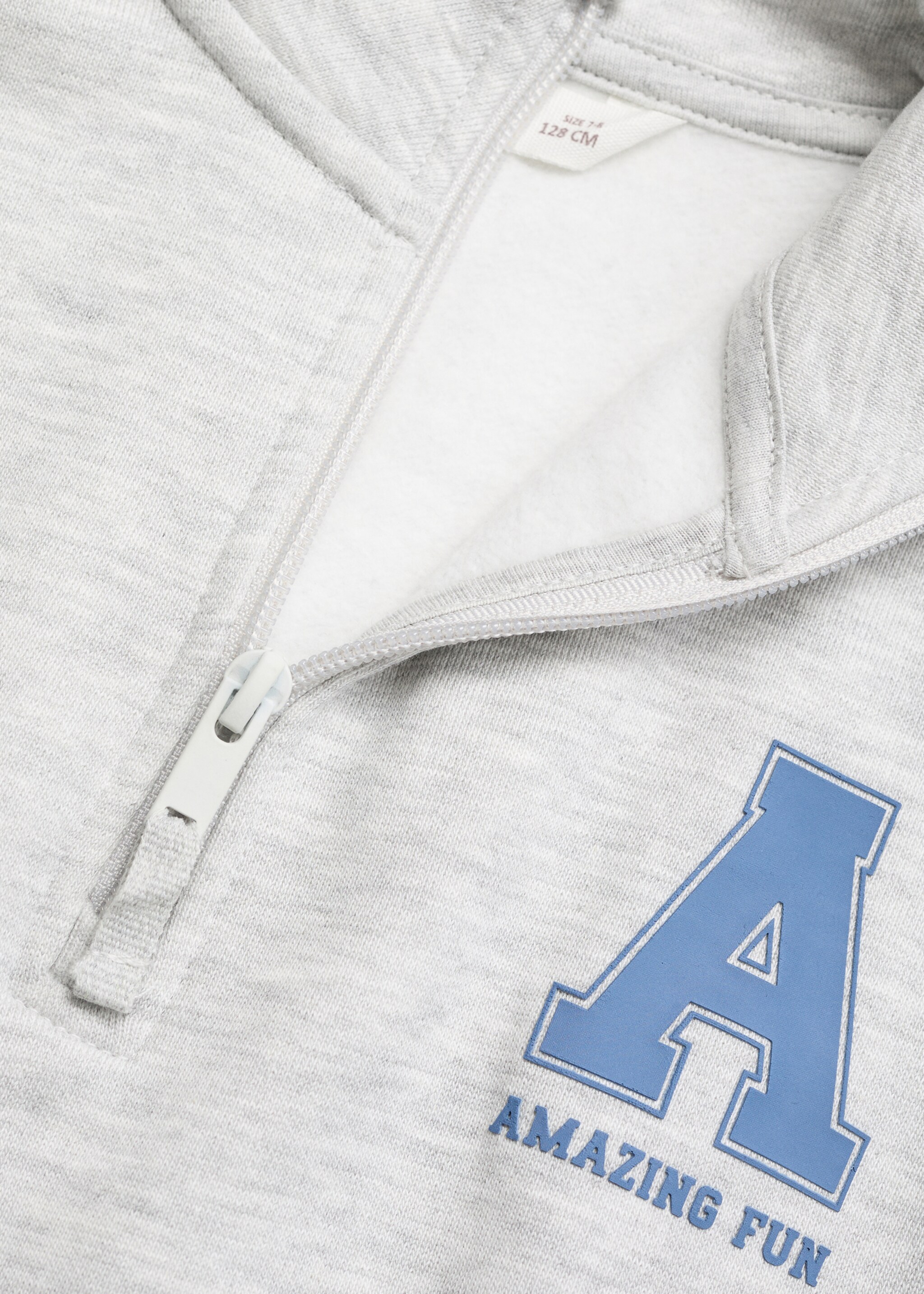Sweatshirt amazing - Details of the article 0, Light Heather Grey. Ref: 17044423-00.