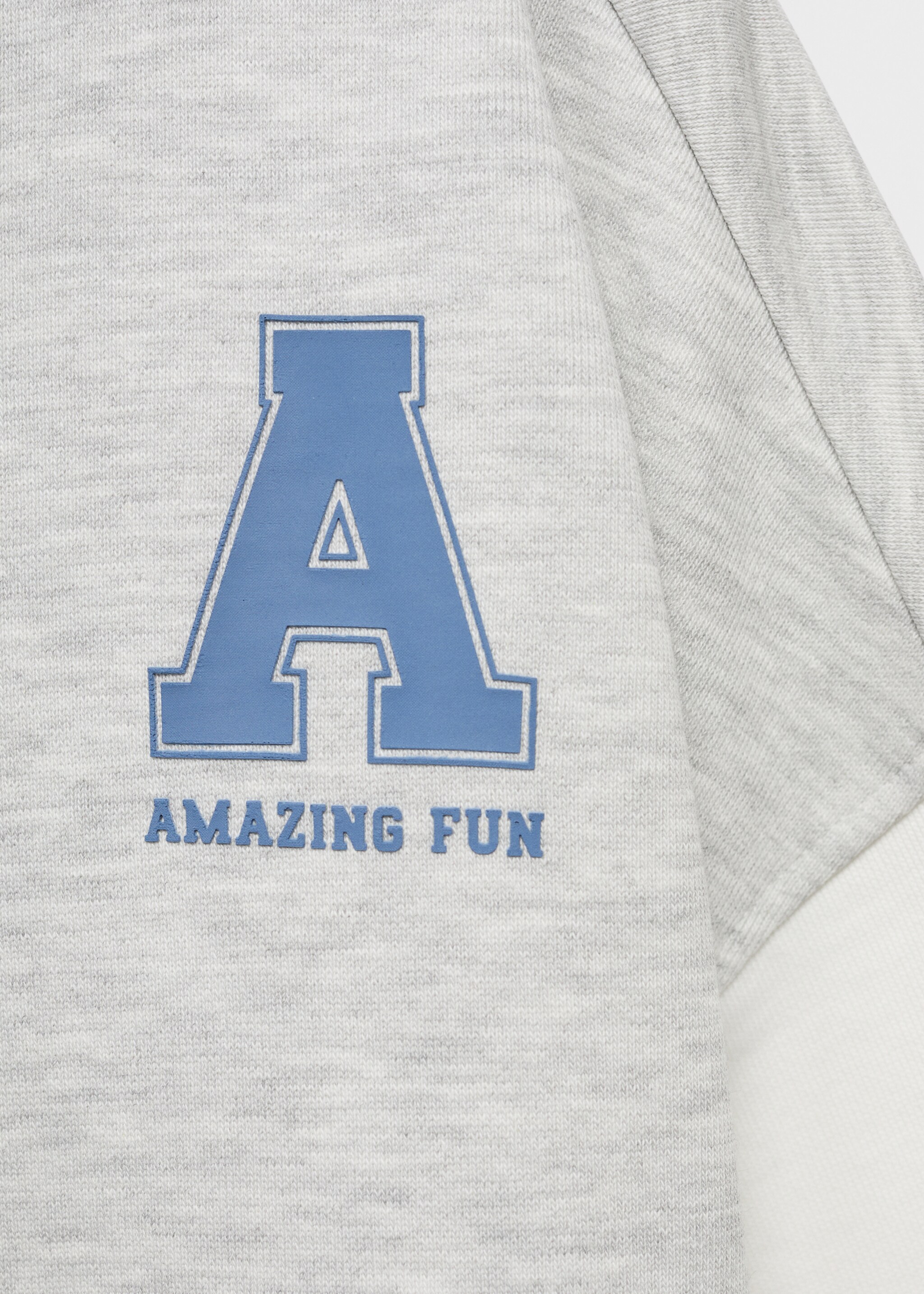 Sweatshirt amazing - Details of the article 8, Light Heather Grey. Ref: 17044423-00.