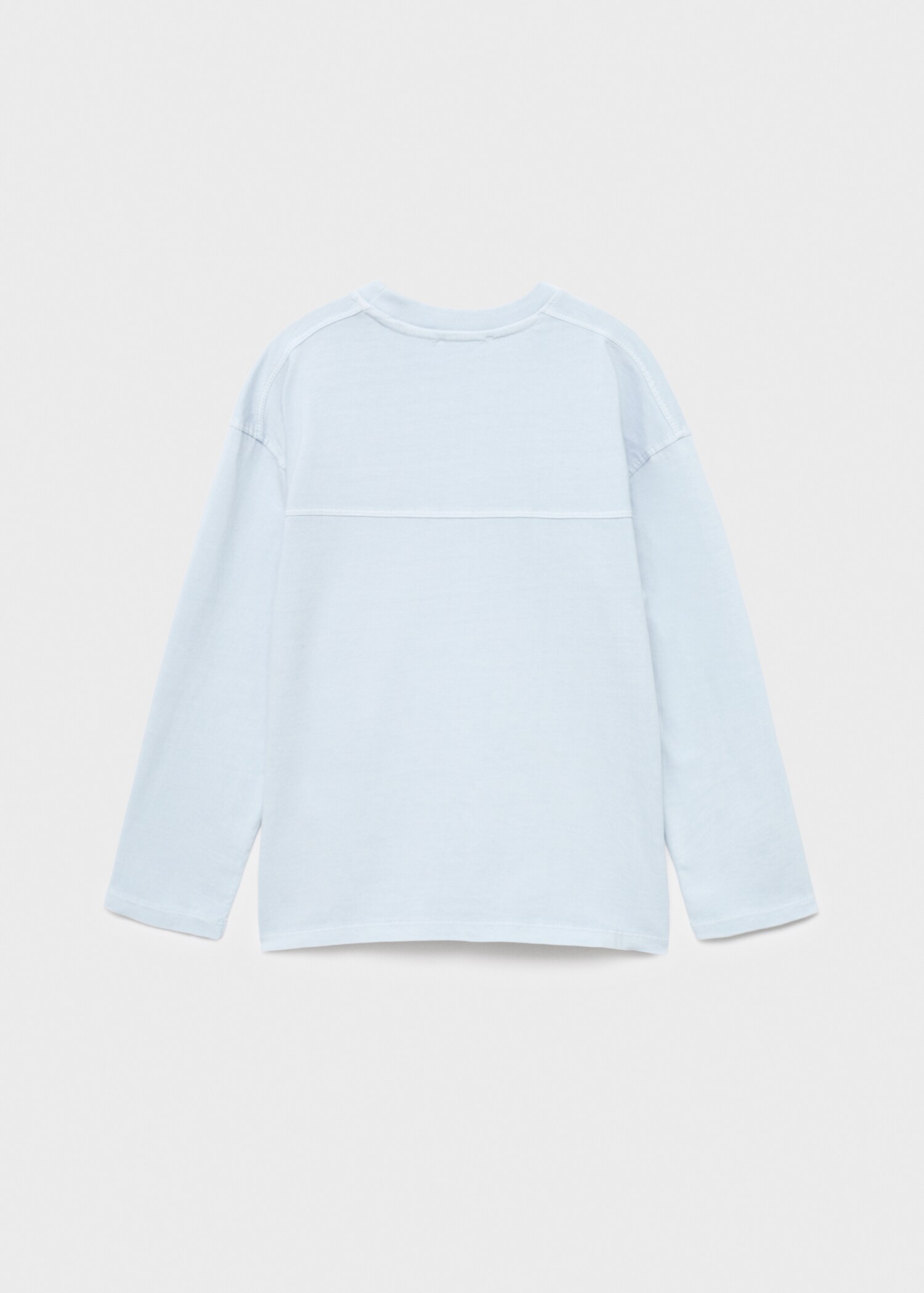 Cotton sewing t-shirt - Reverse of the article