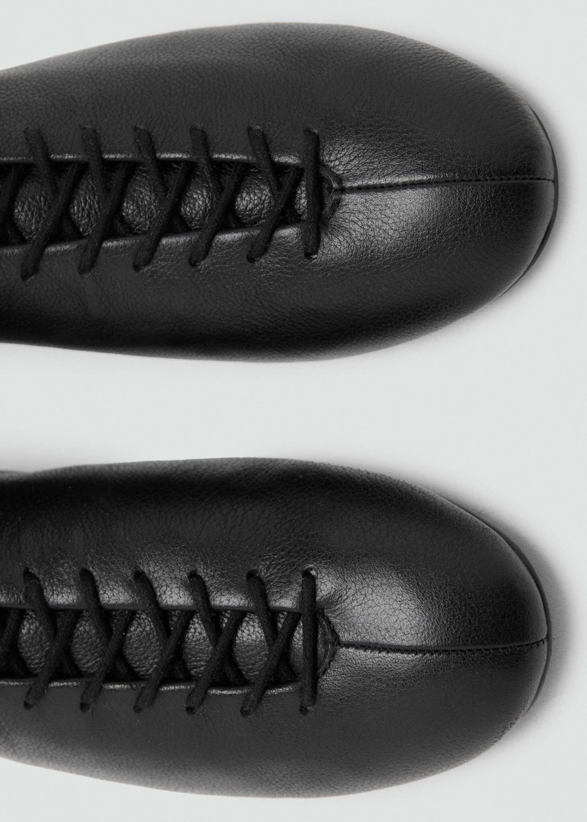 Botín piel cordones - Detalle del artículo 2, Negro. Ref: 17044429-00.
