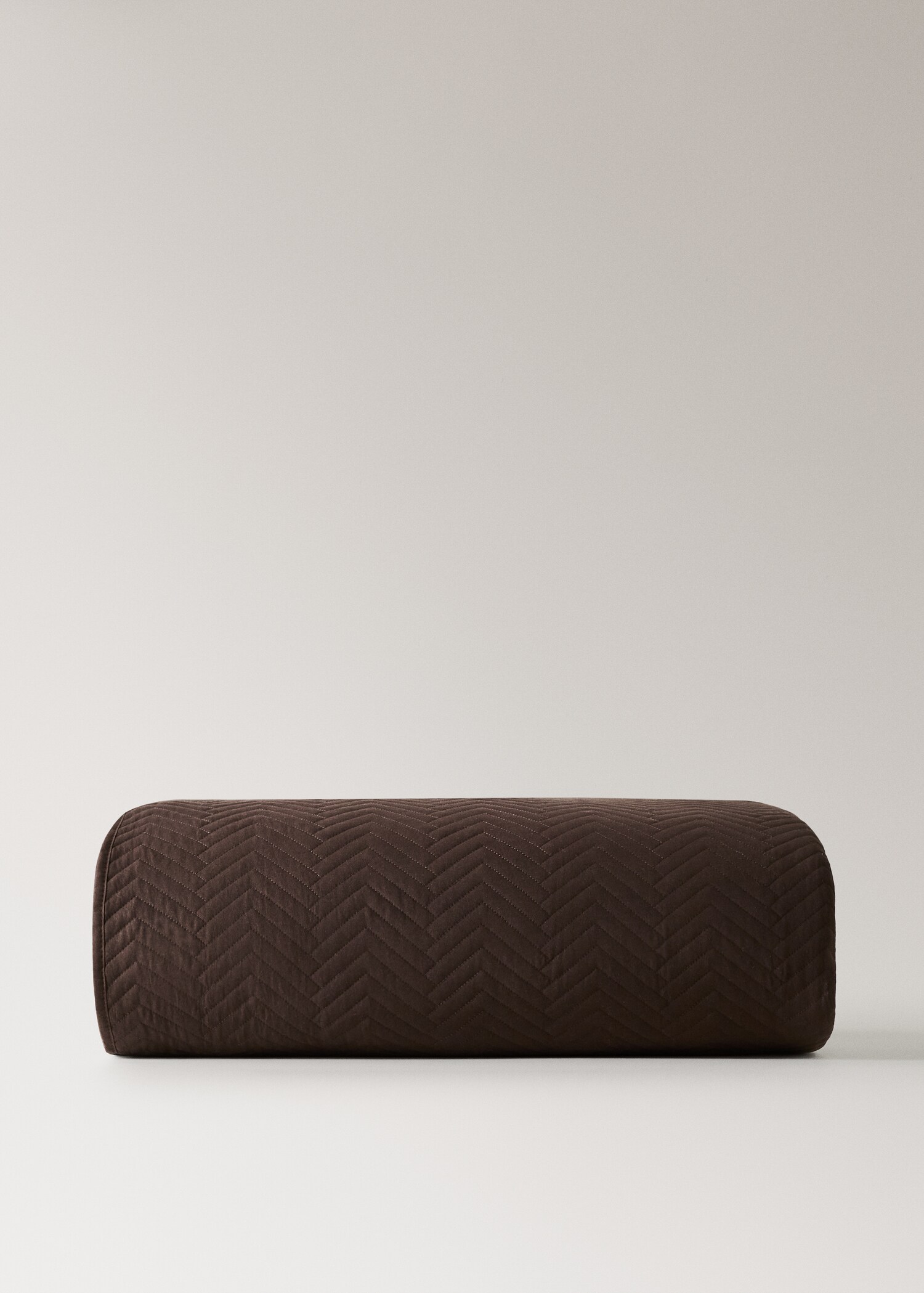 Soft-touch microfiber duvet with herringbone pattern Superking bed - Artikel utan modell