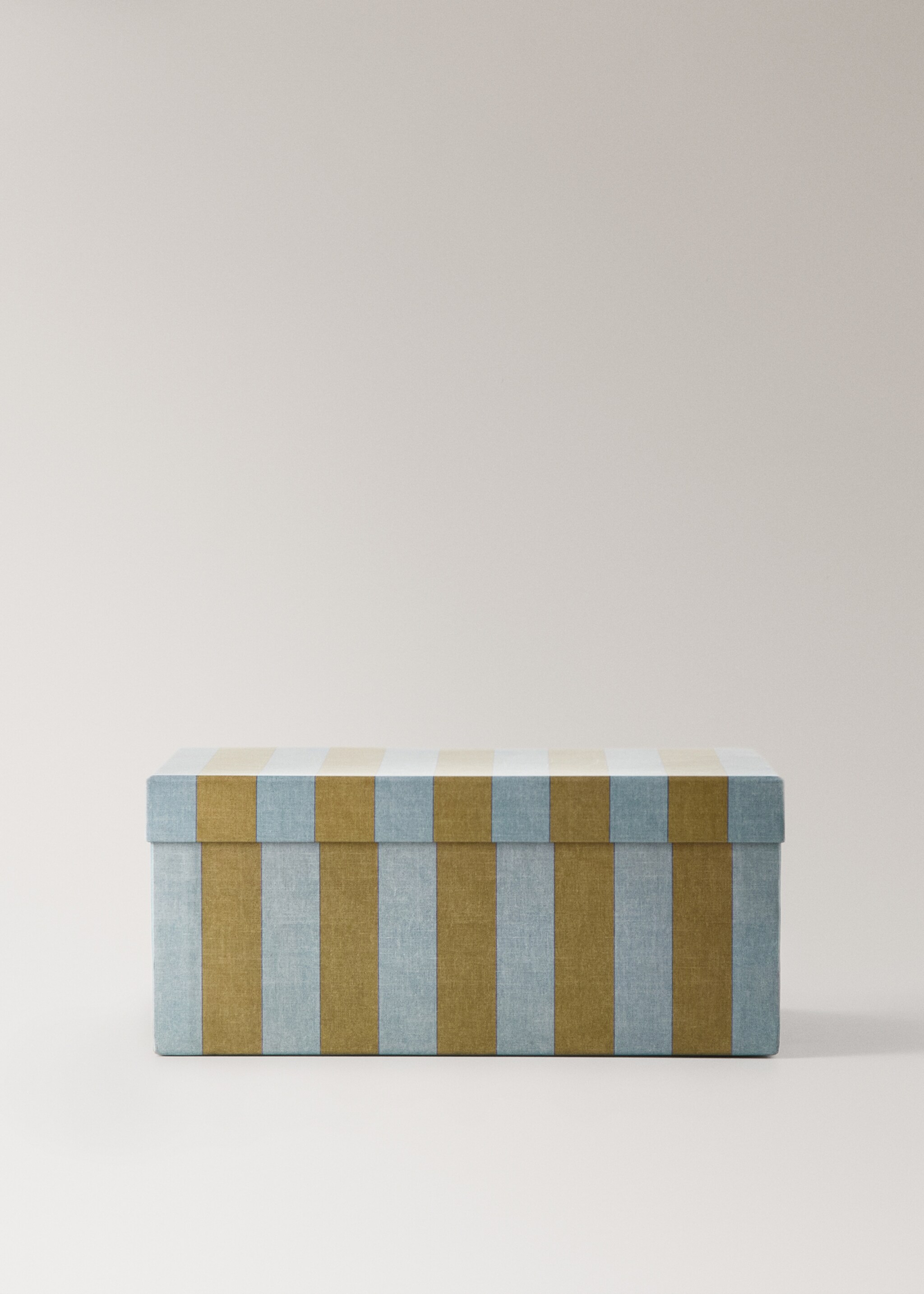 Large printed children's box - Article without model, Green. Ref: 17044439-00.