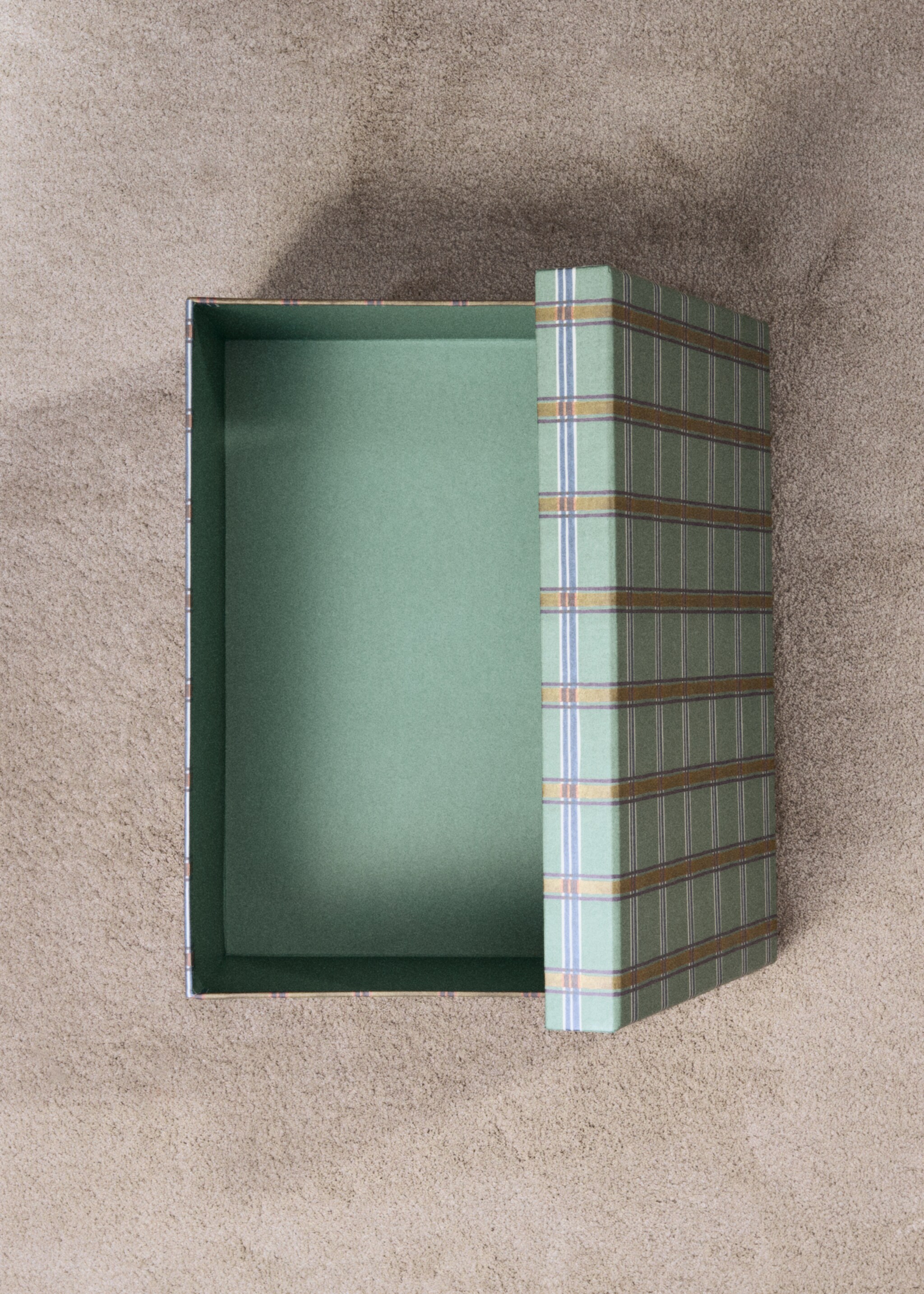 Large children’s box with print - Details of the article 7, Blue. Ref: 17044439-00.