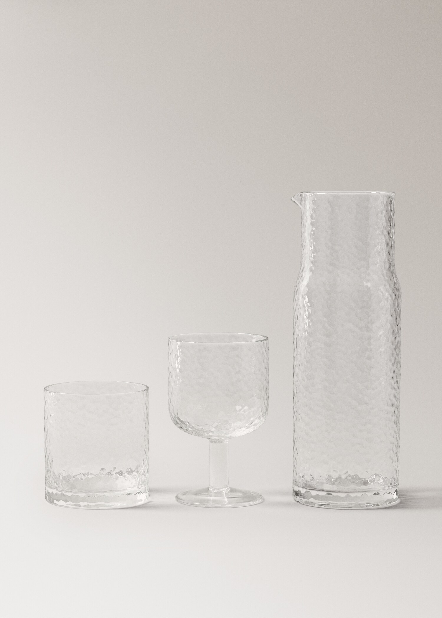 Hammered glass cup - Szczegóły artykułu 3