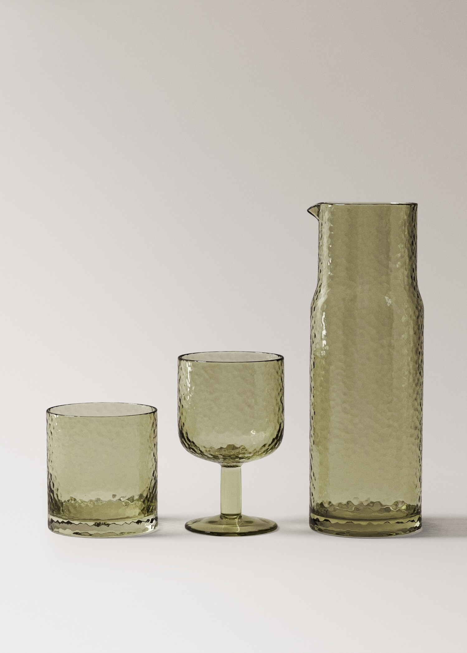Hammered glass cup - Szczegóły artykułu 3