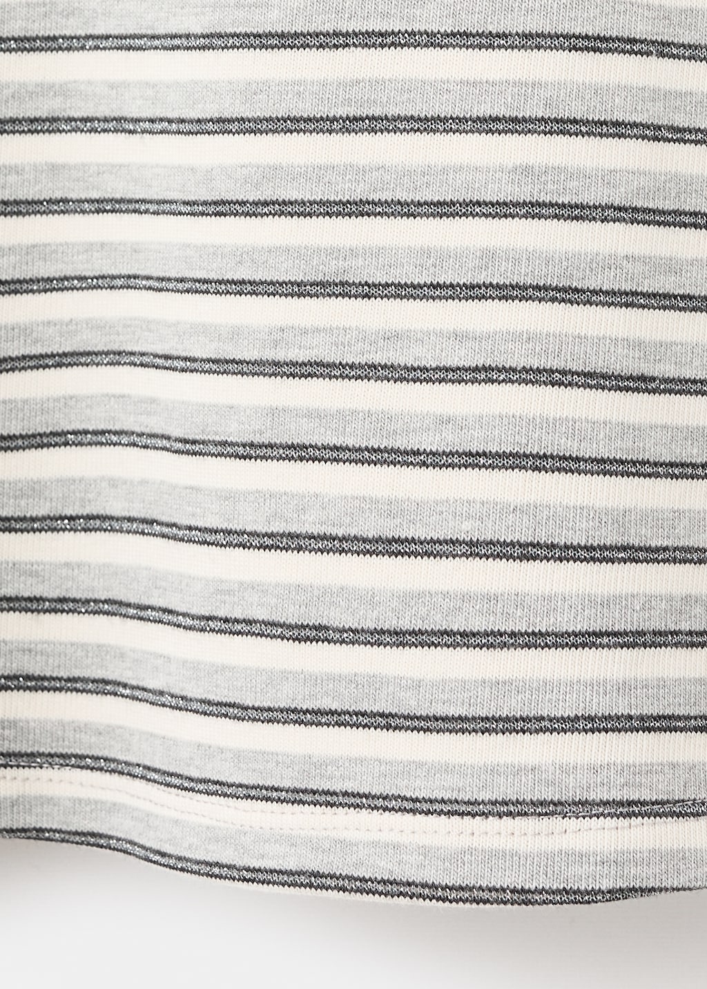 Lurex dress with cut-out