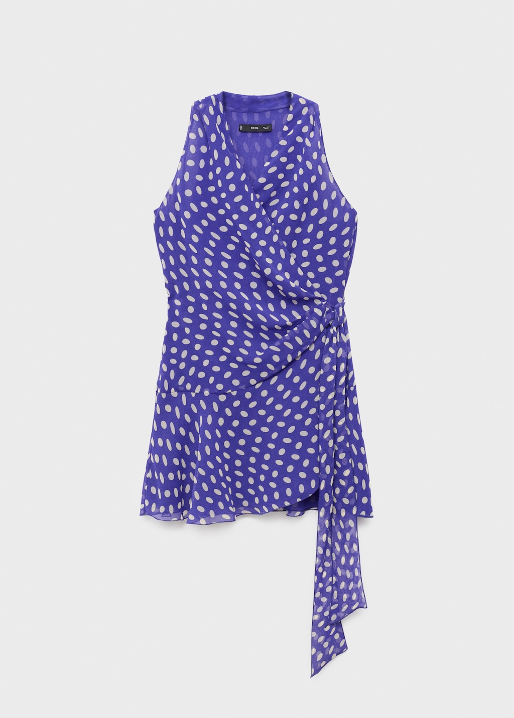 Dots wrap dress