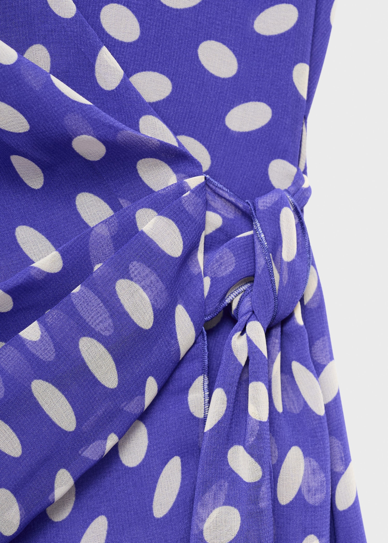Dots wrap dress - Details of the article 0