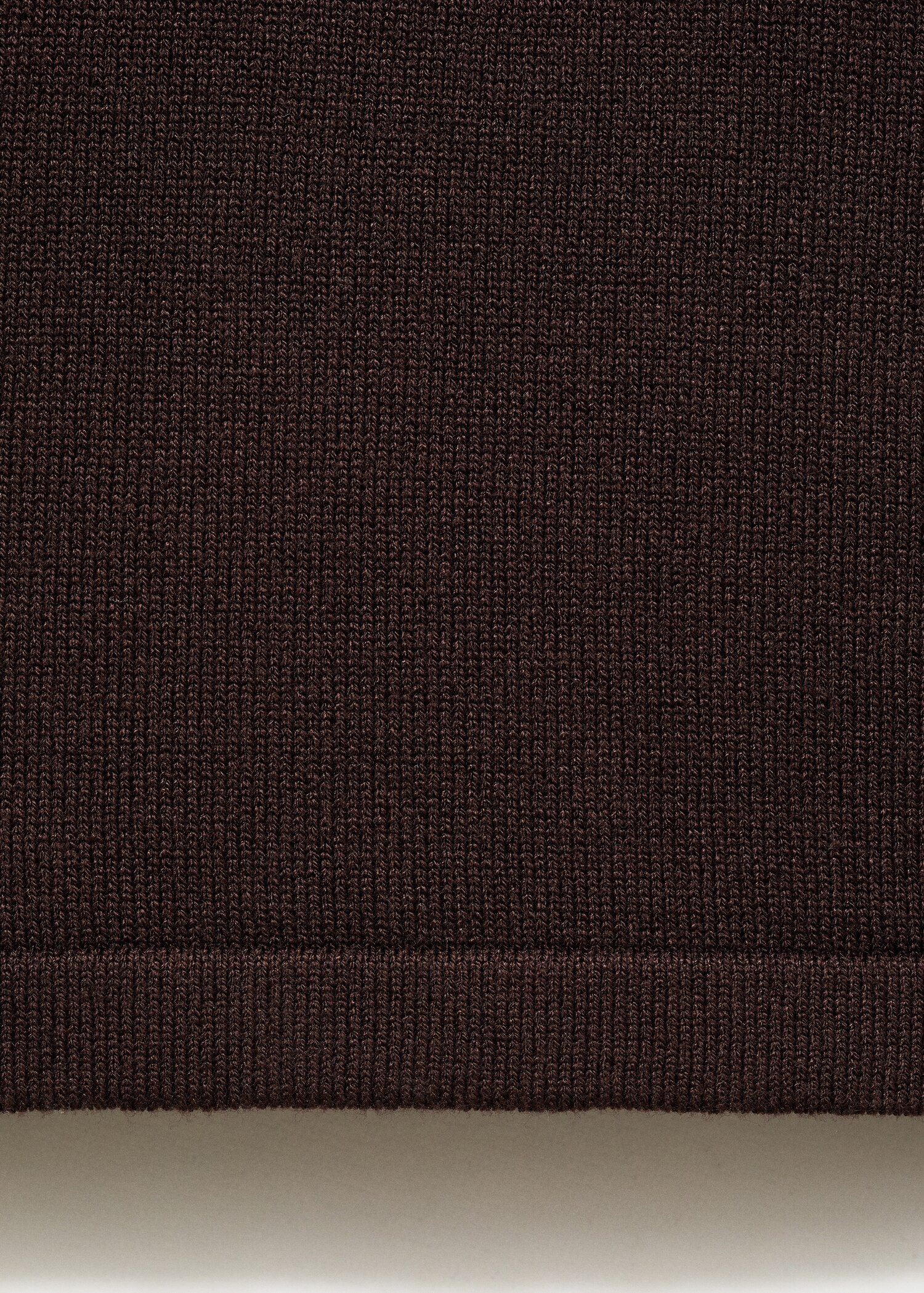 Fine-knit wideleg trousers - Details of the article 0