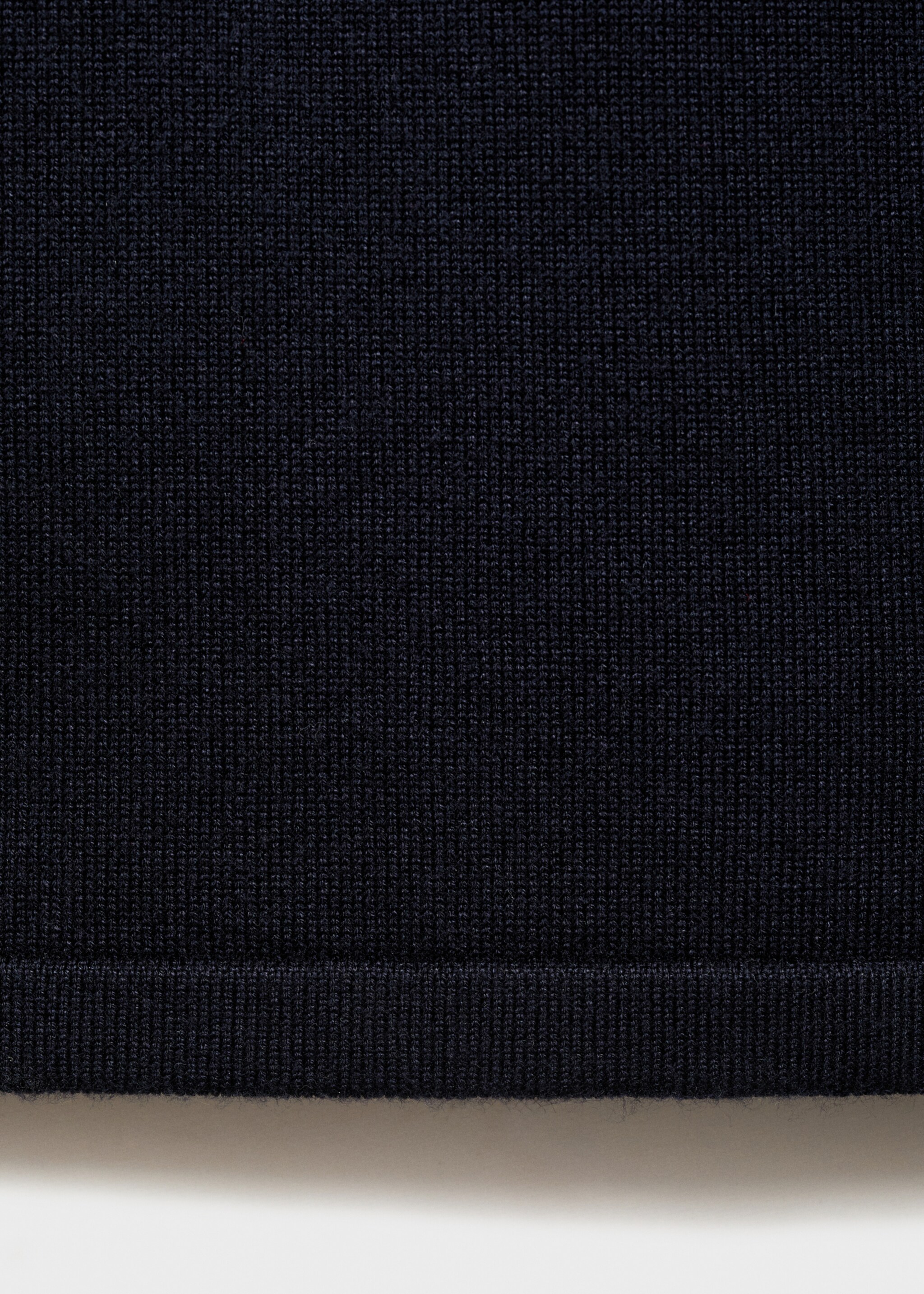 İnce triko wideleg pantolon - Ürün detayı 0, Lacivert. Ref: 17044776-00.