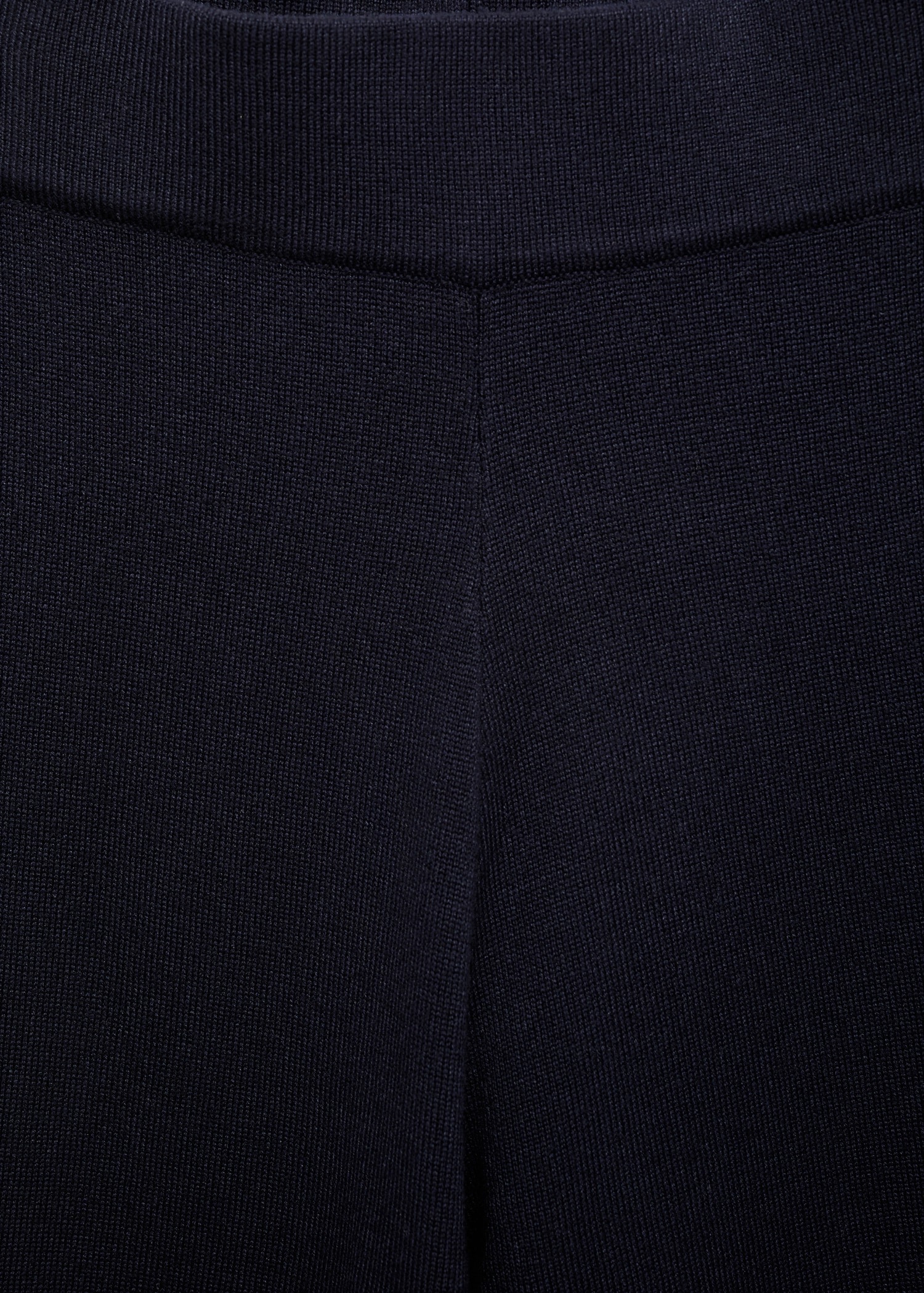 Fine-knit wideleg trousers - Details of the article 8