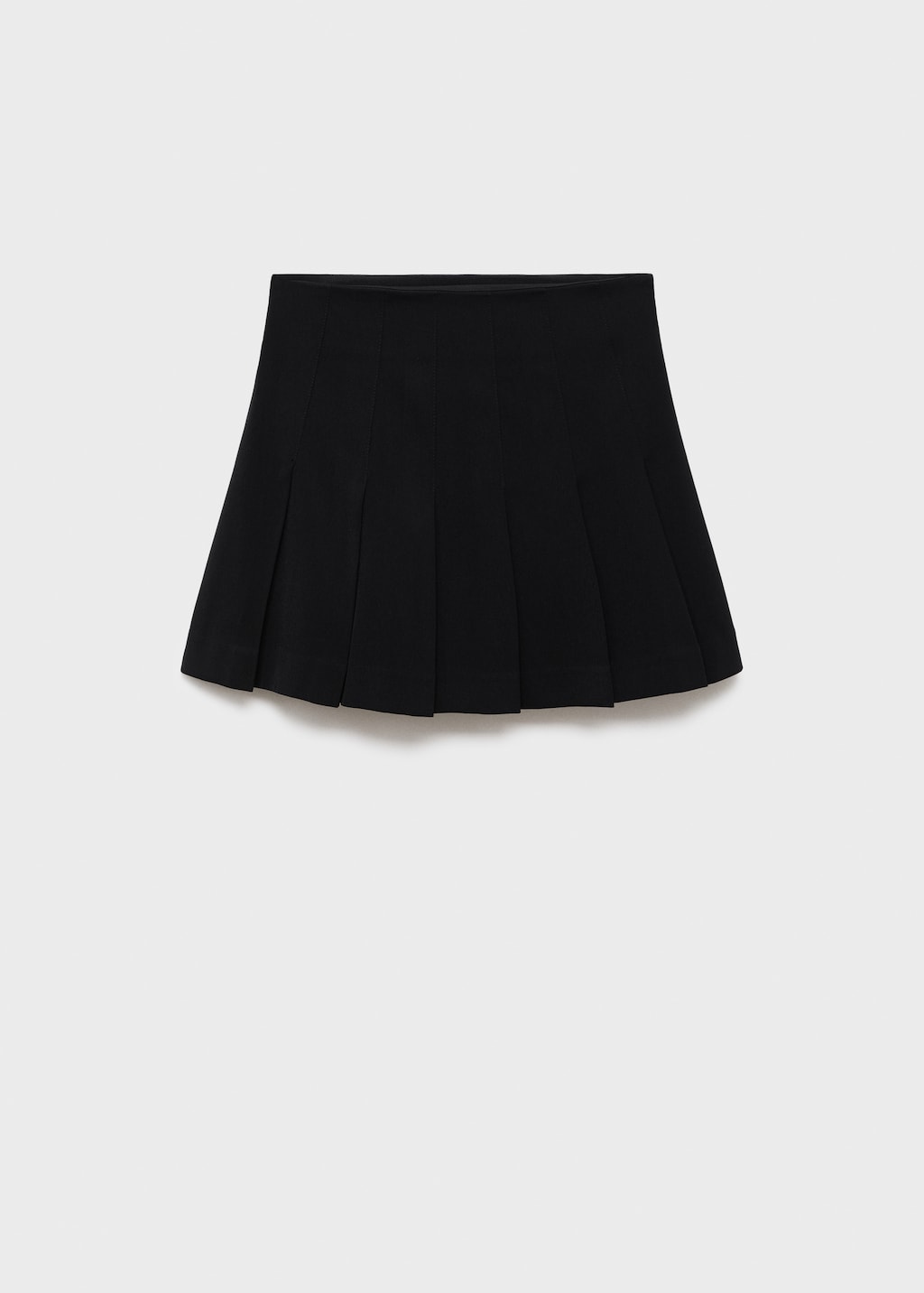 Pleated skirt pants