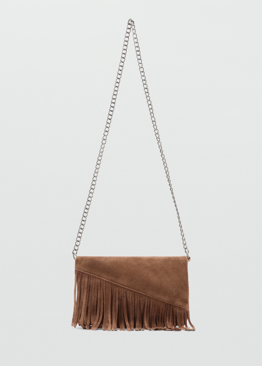 Fringe leather bag