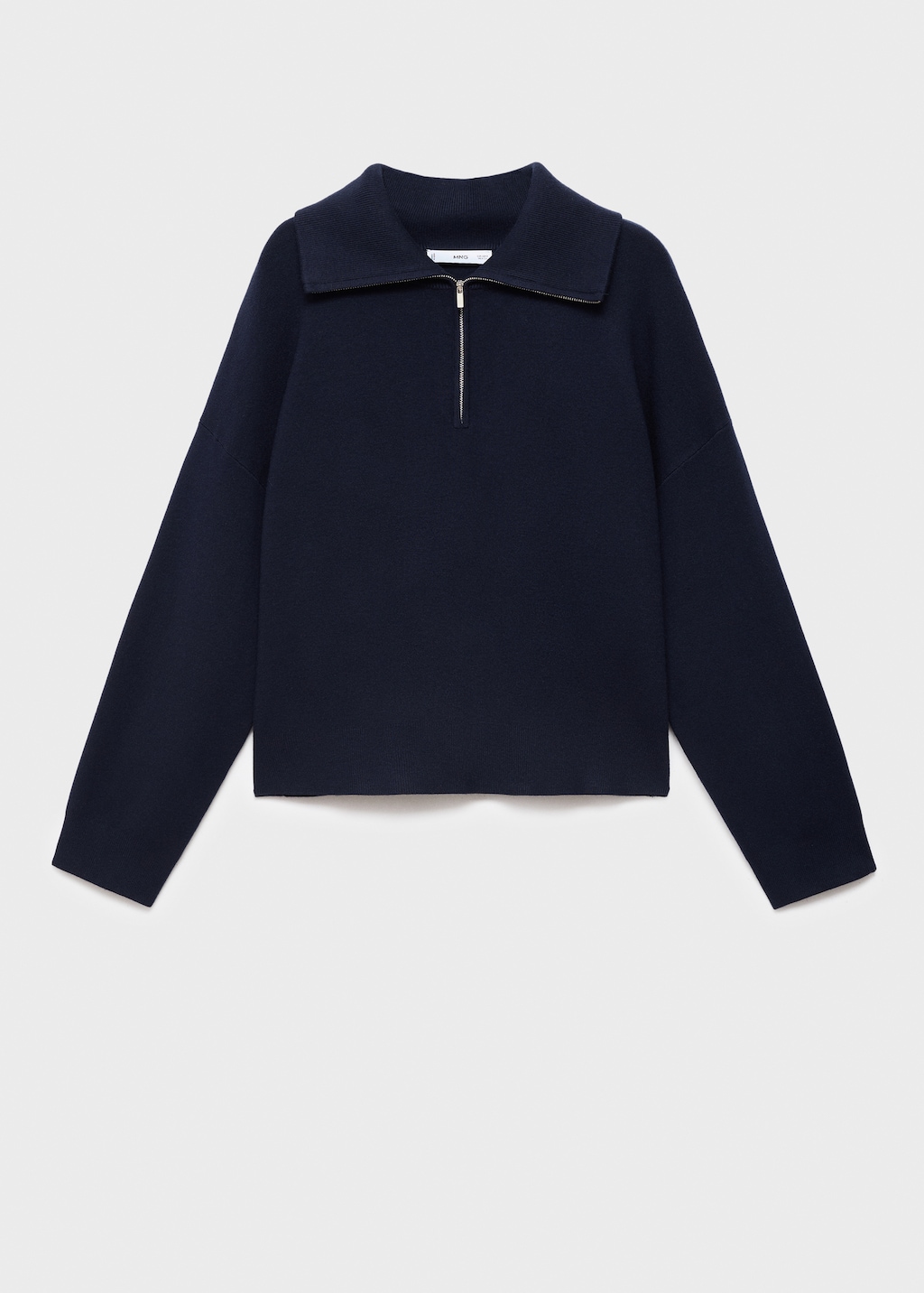 Combined shirt-collar sweater - Women | MANGO USA
