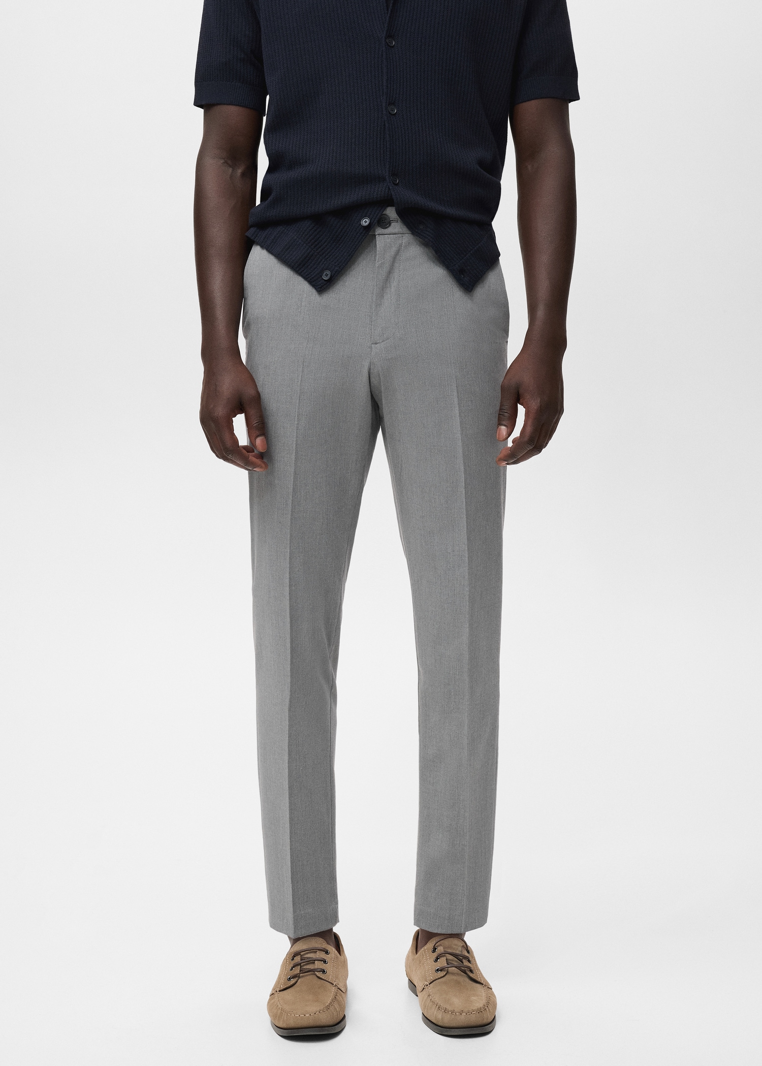 Bologna slim-fit comfort-stretch trousers Men MANGO Gambia