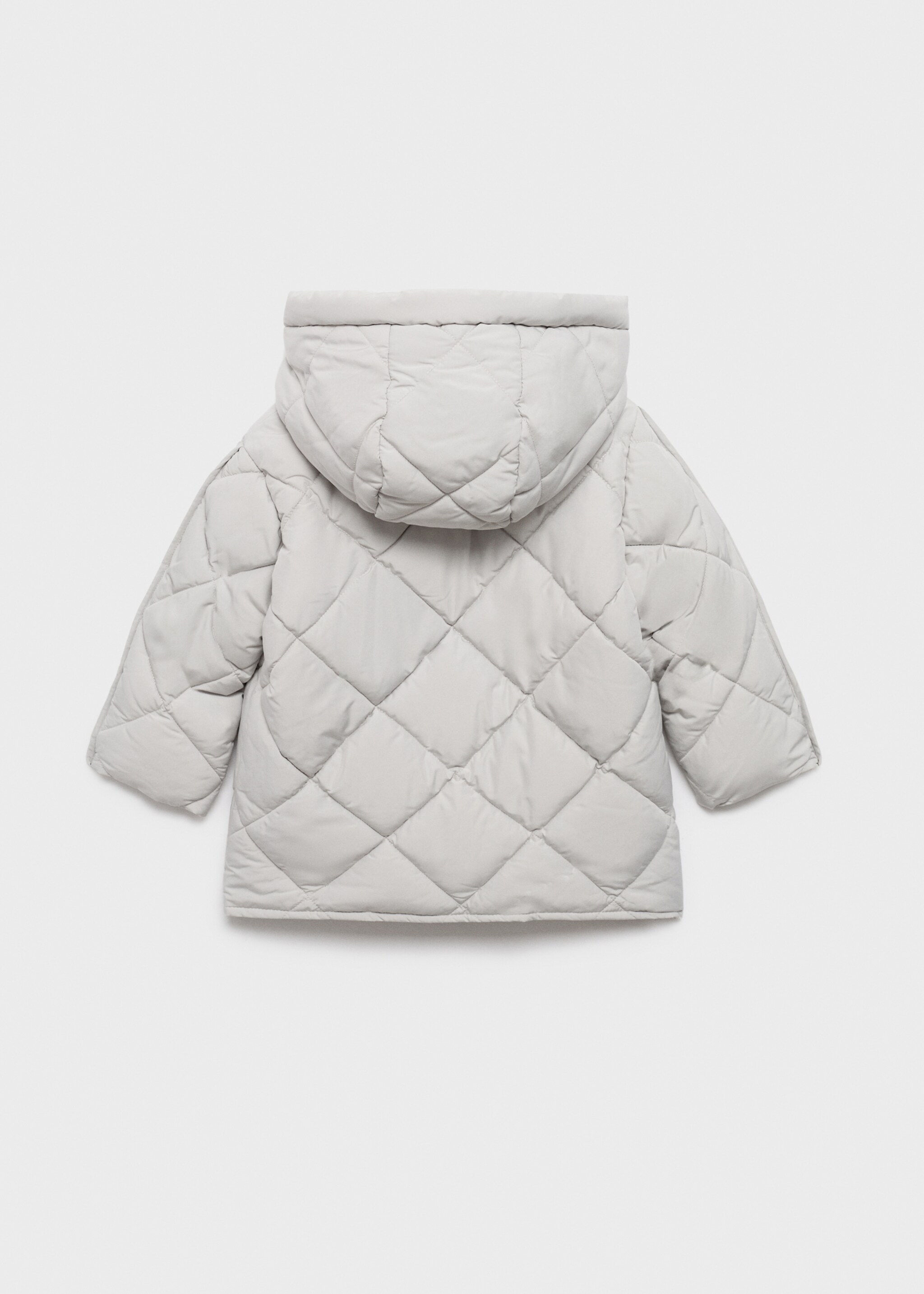 Anorak bone - Reverse of the article, Light/Pastel Grey. Ref: 17045142-00.