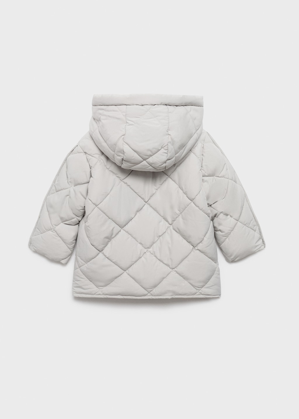 Hood puffer coat