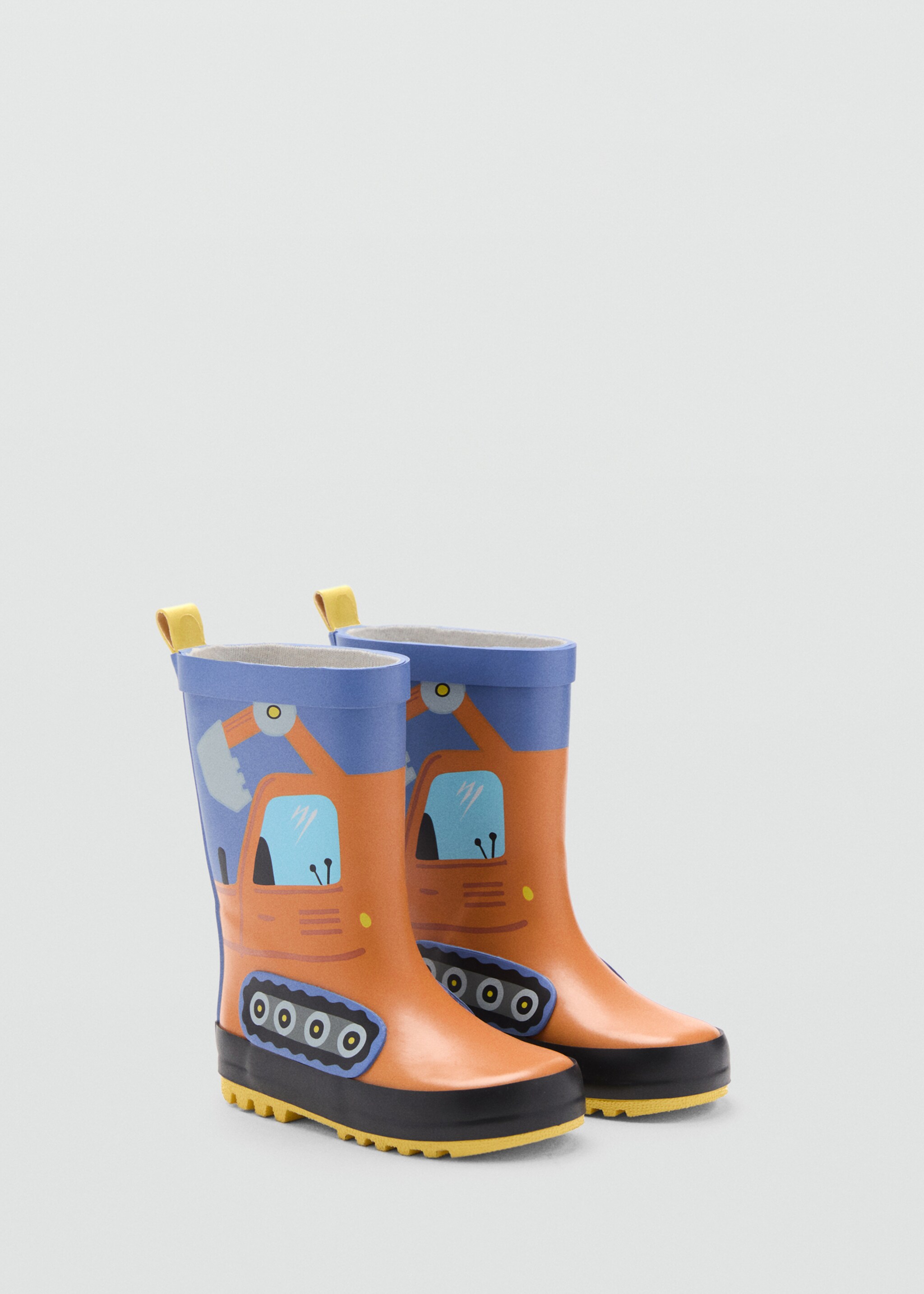 Bota escava - Plano medio, Azul celeste. Ref: 17045144-00.