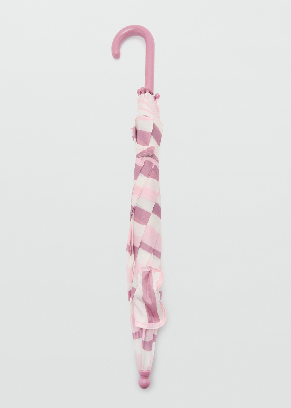 Striped umbrella with ears