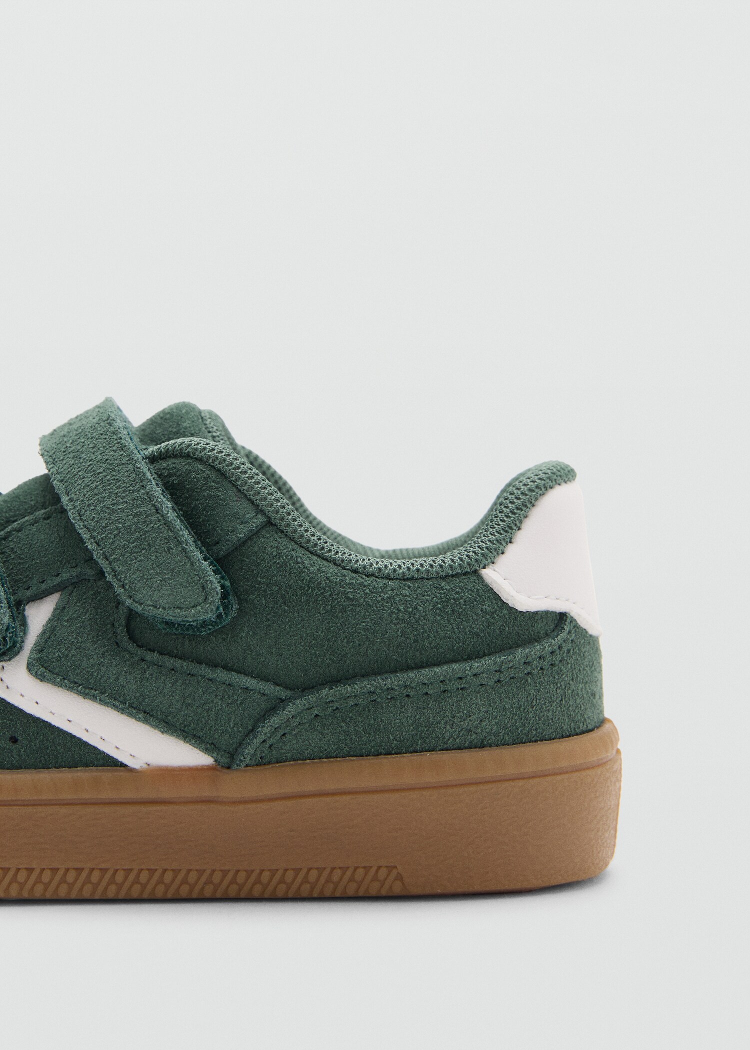 Leather mixed sneakers - Details of the article 1