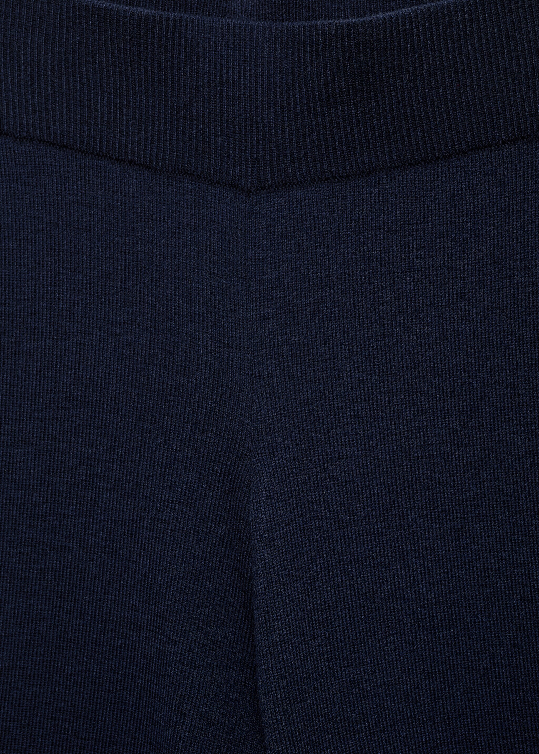 Pantalon maille coton lin - Détail de l'article 8, Bleu marine. Ref: 17045149-00.