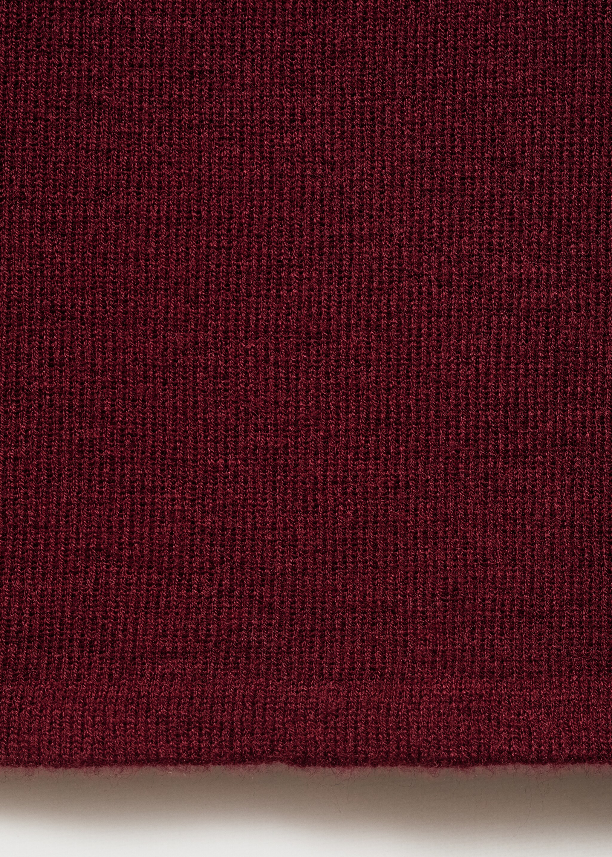 Pantalon maille coton lin - Détail de l'article 0, Grenat. Ref: 17045149-00.