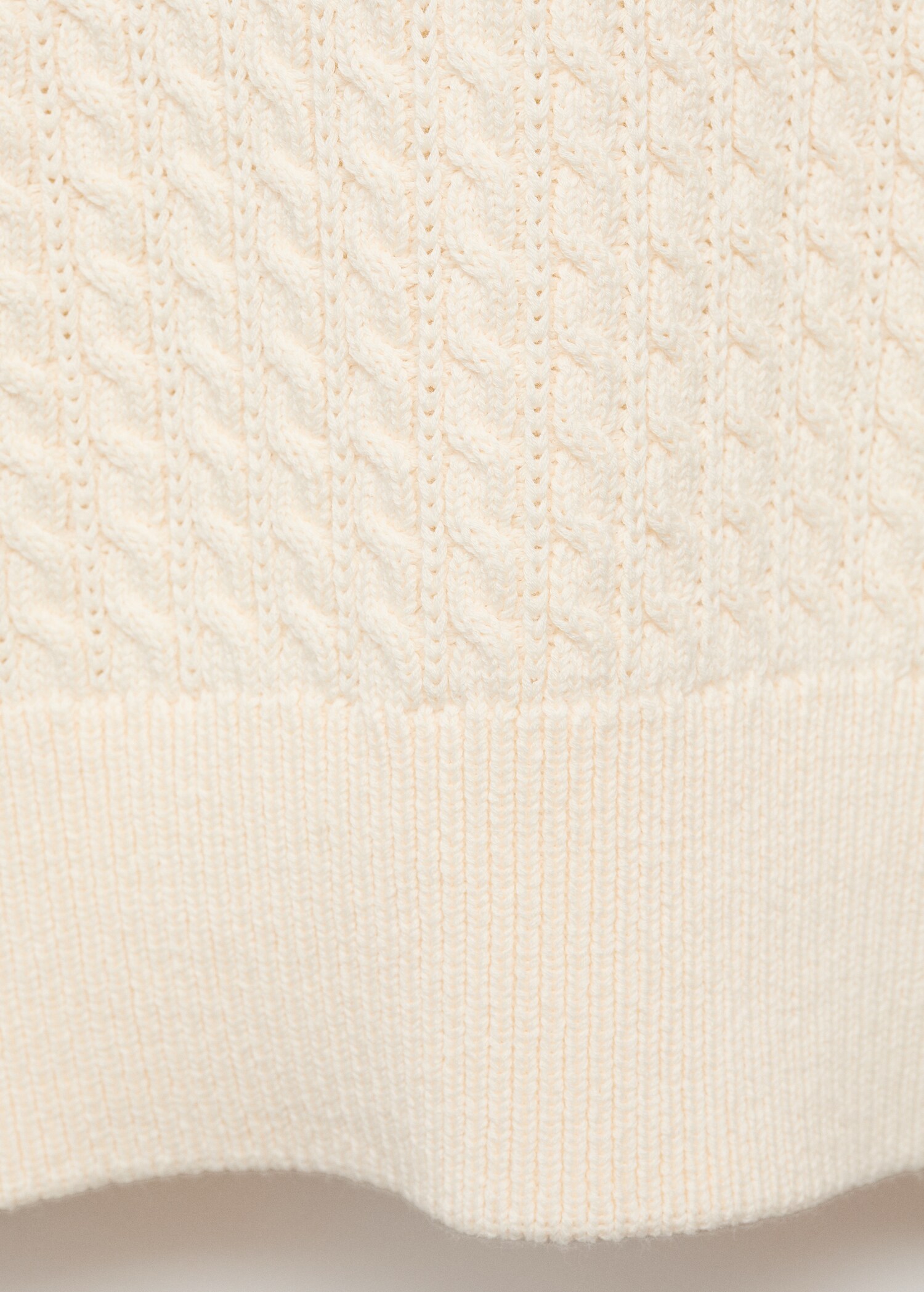 Pull 100 % coton tressé - Détail de l'article 0