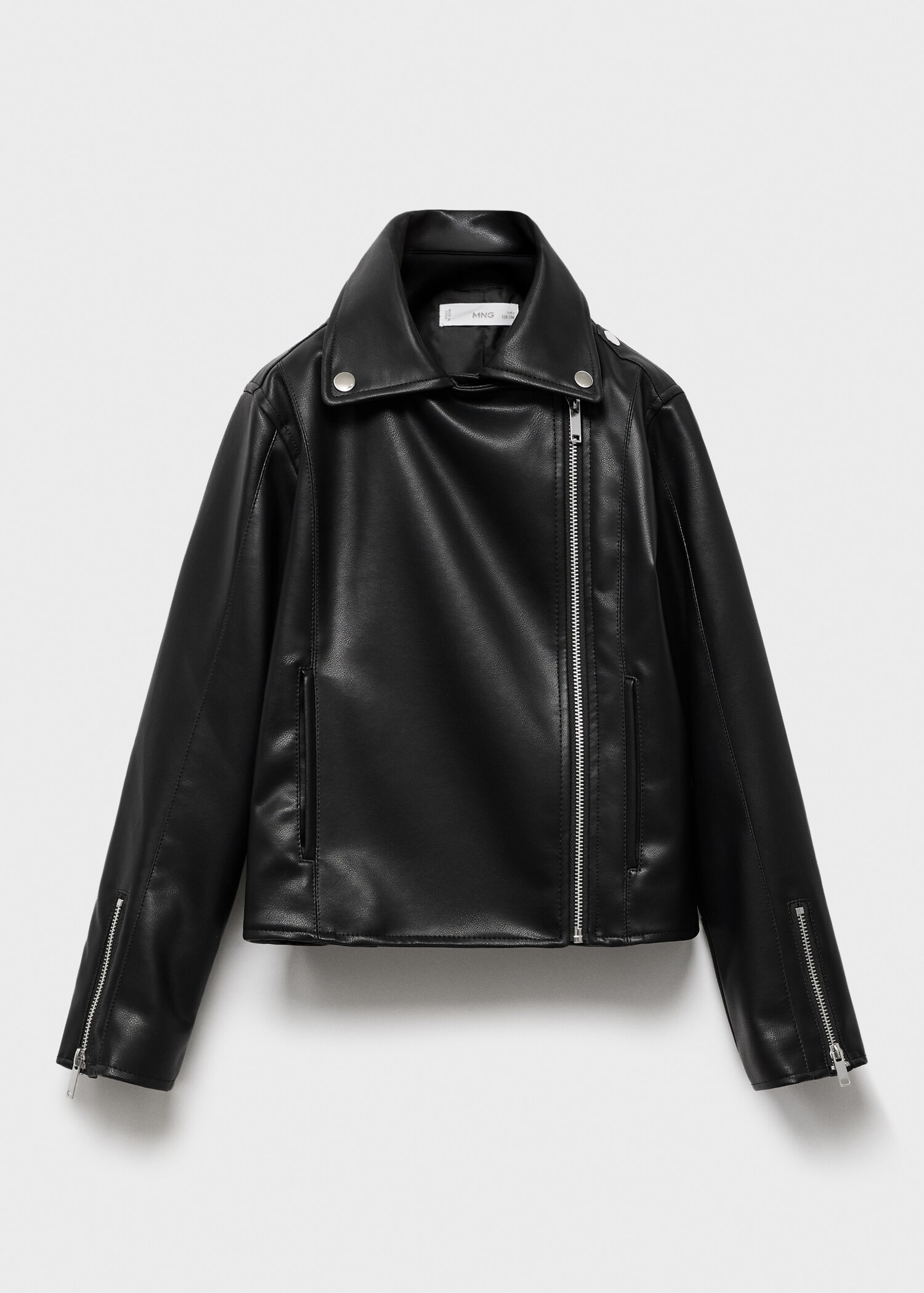 Veste biker en polipiel - Article sans modèle