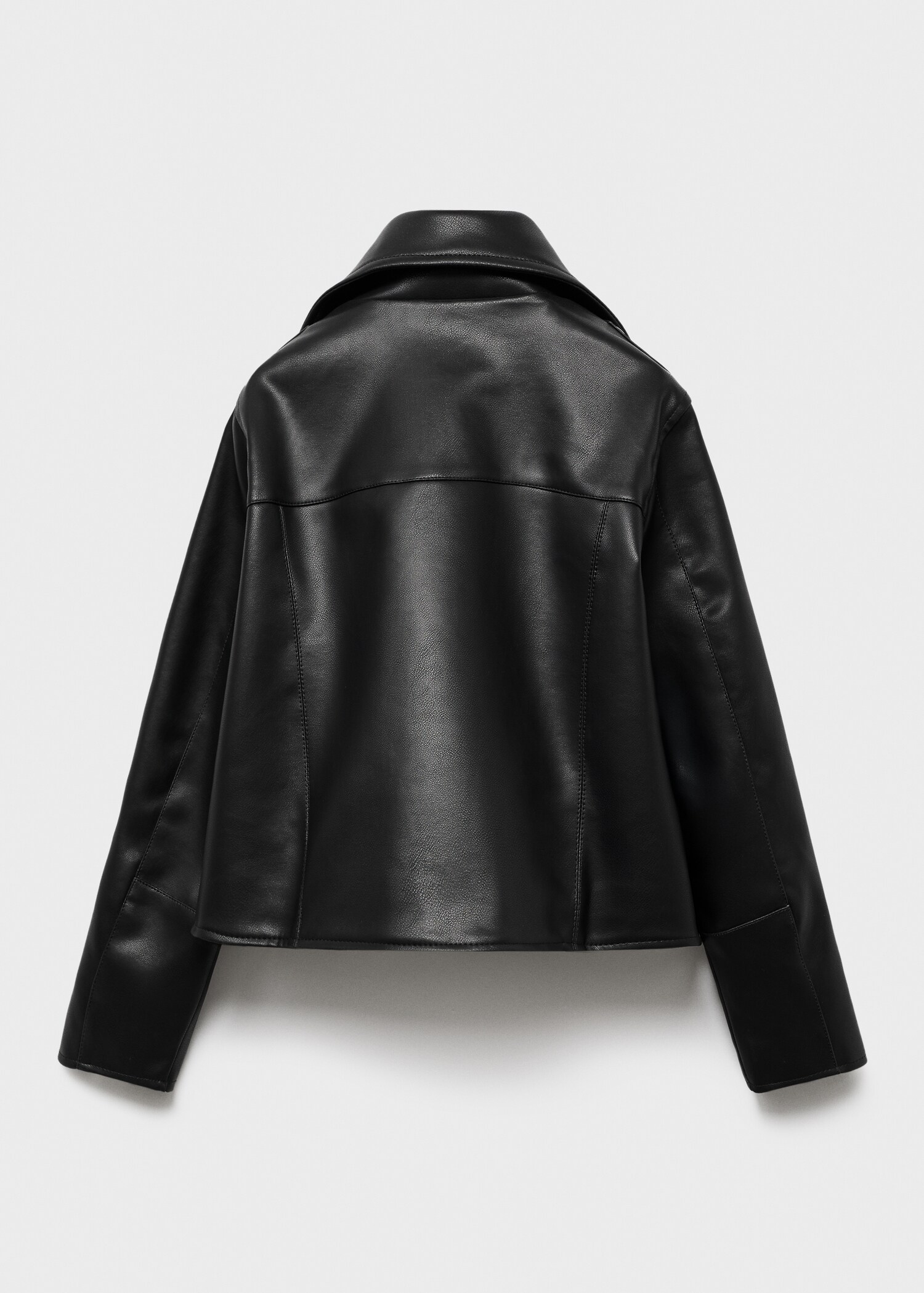 Veste biker en polipiel - Verso de l’article