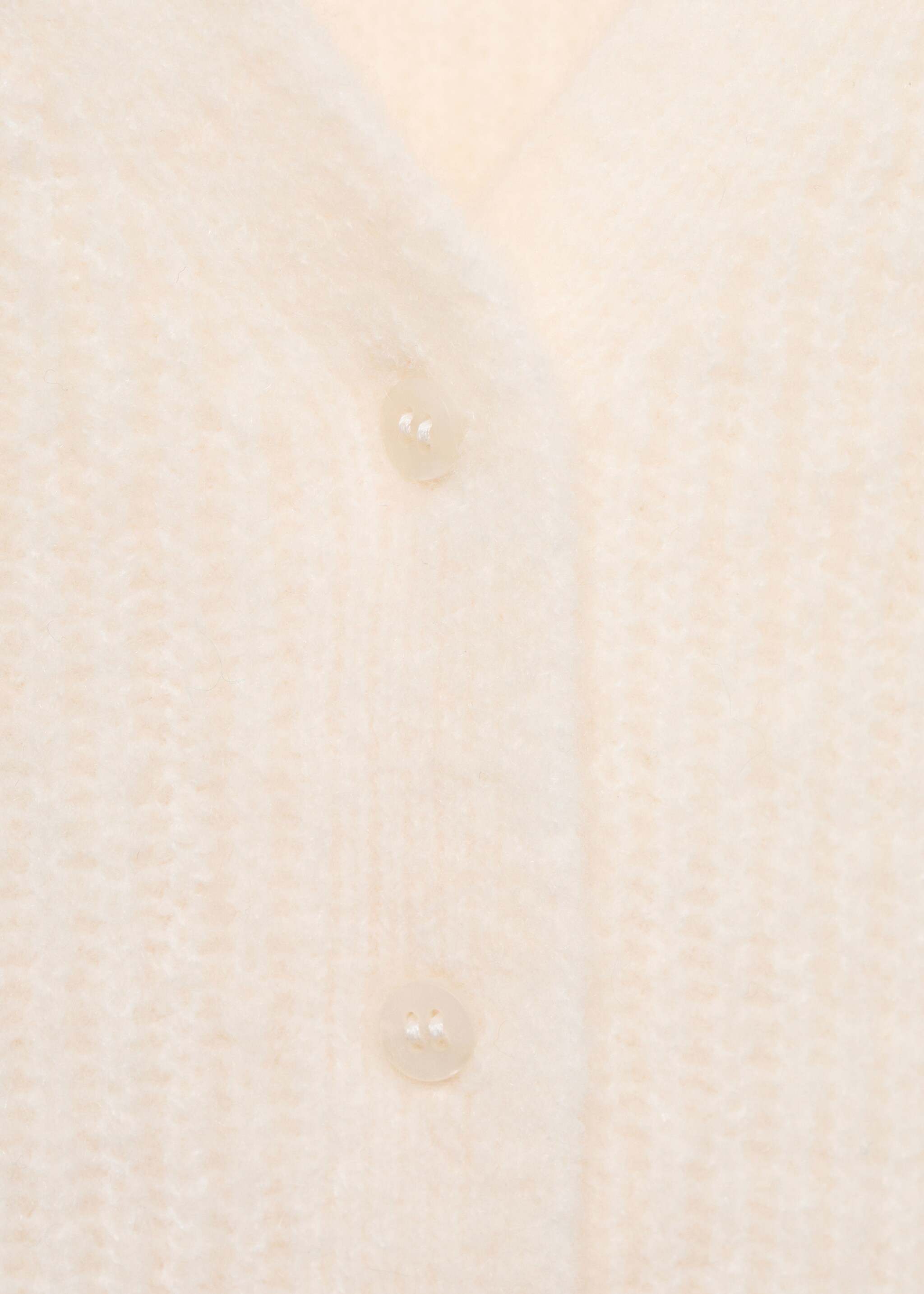 Chunky knit cardigan - Details of the article 8, Off White. Ref: 17045153-00.