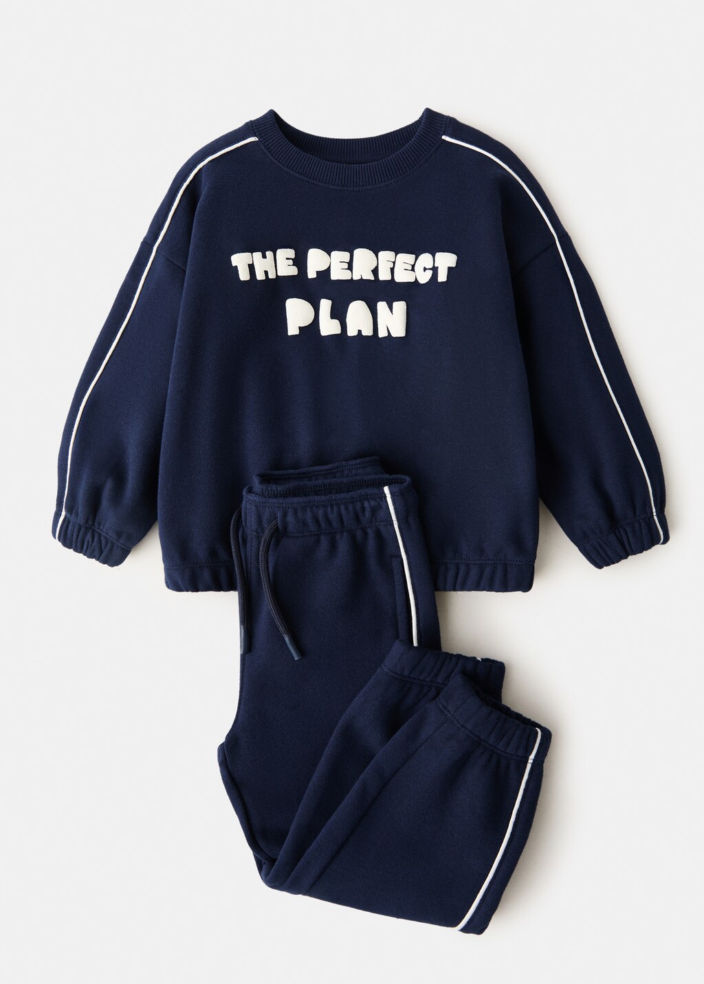 Printed embossed sweatshirt