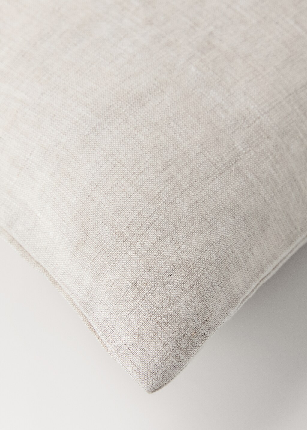 Washed linen duvet cover for cot