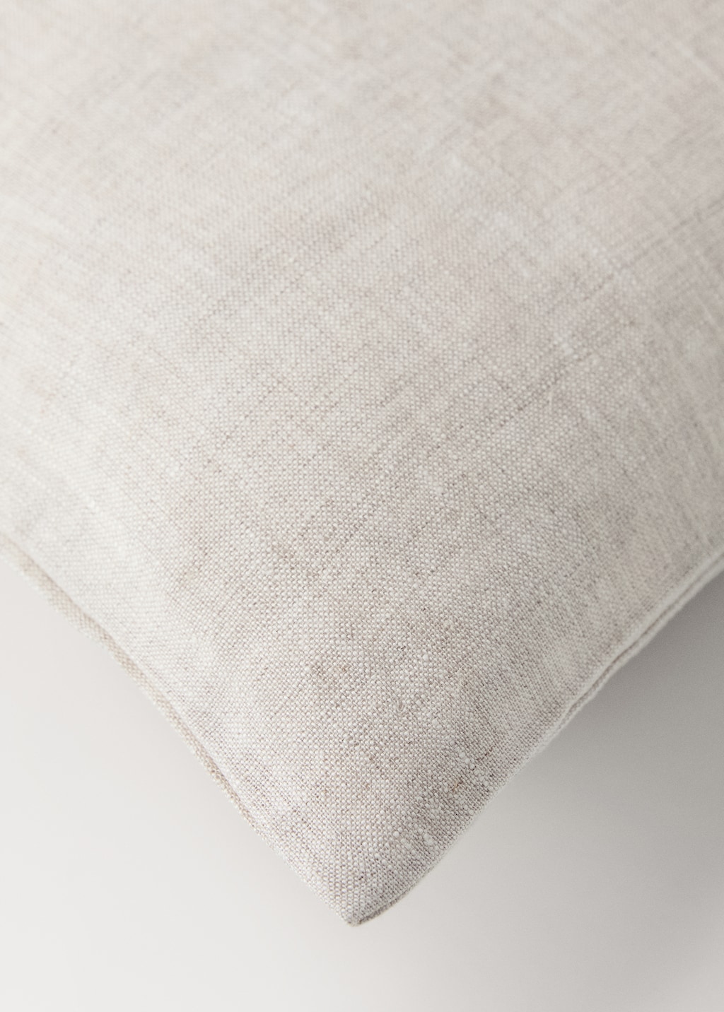 Washed linen duvet cover for cot