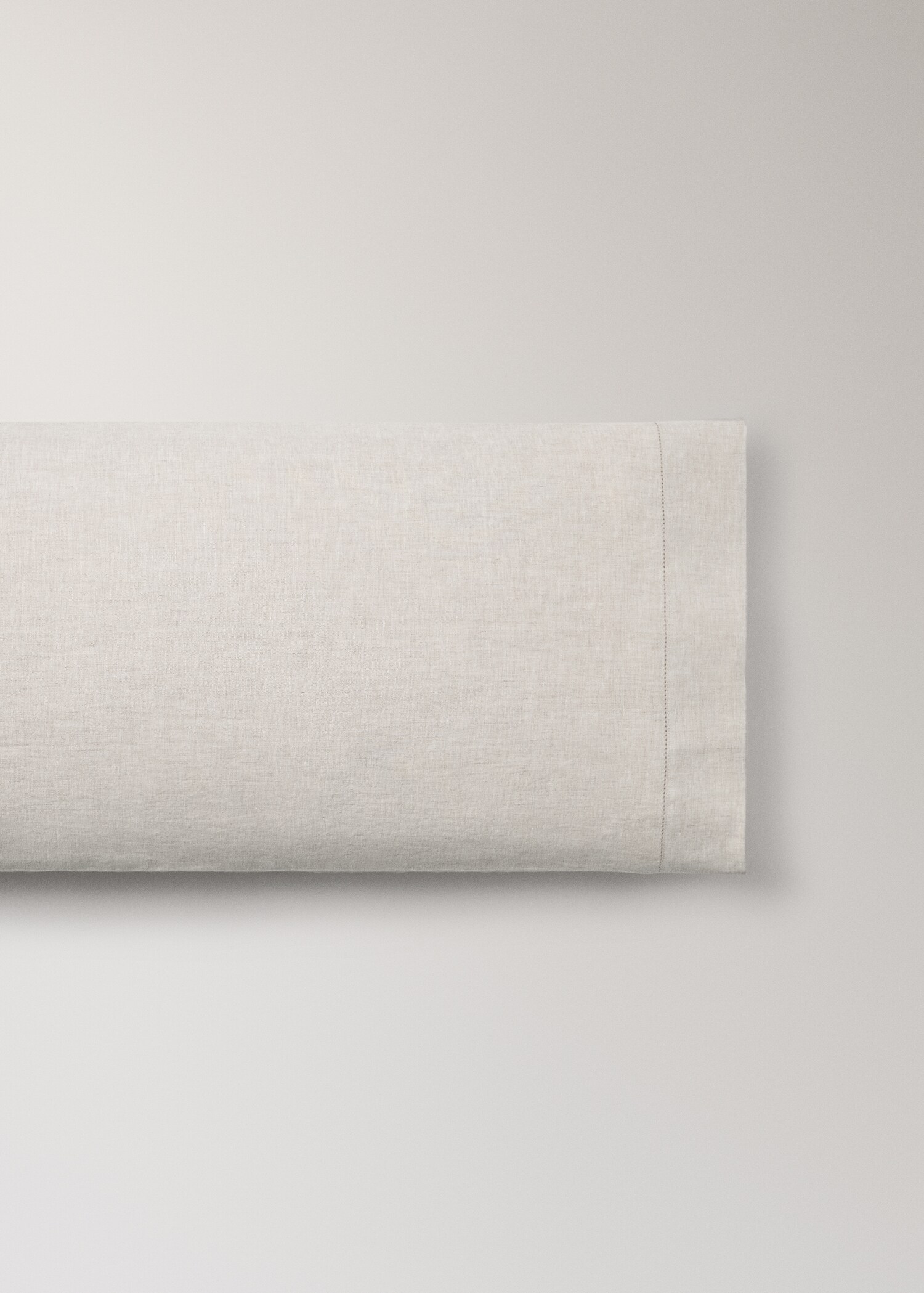Washed linen pillowcase with hemstitch 45x110 cm - Article without model