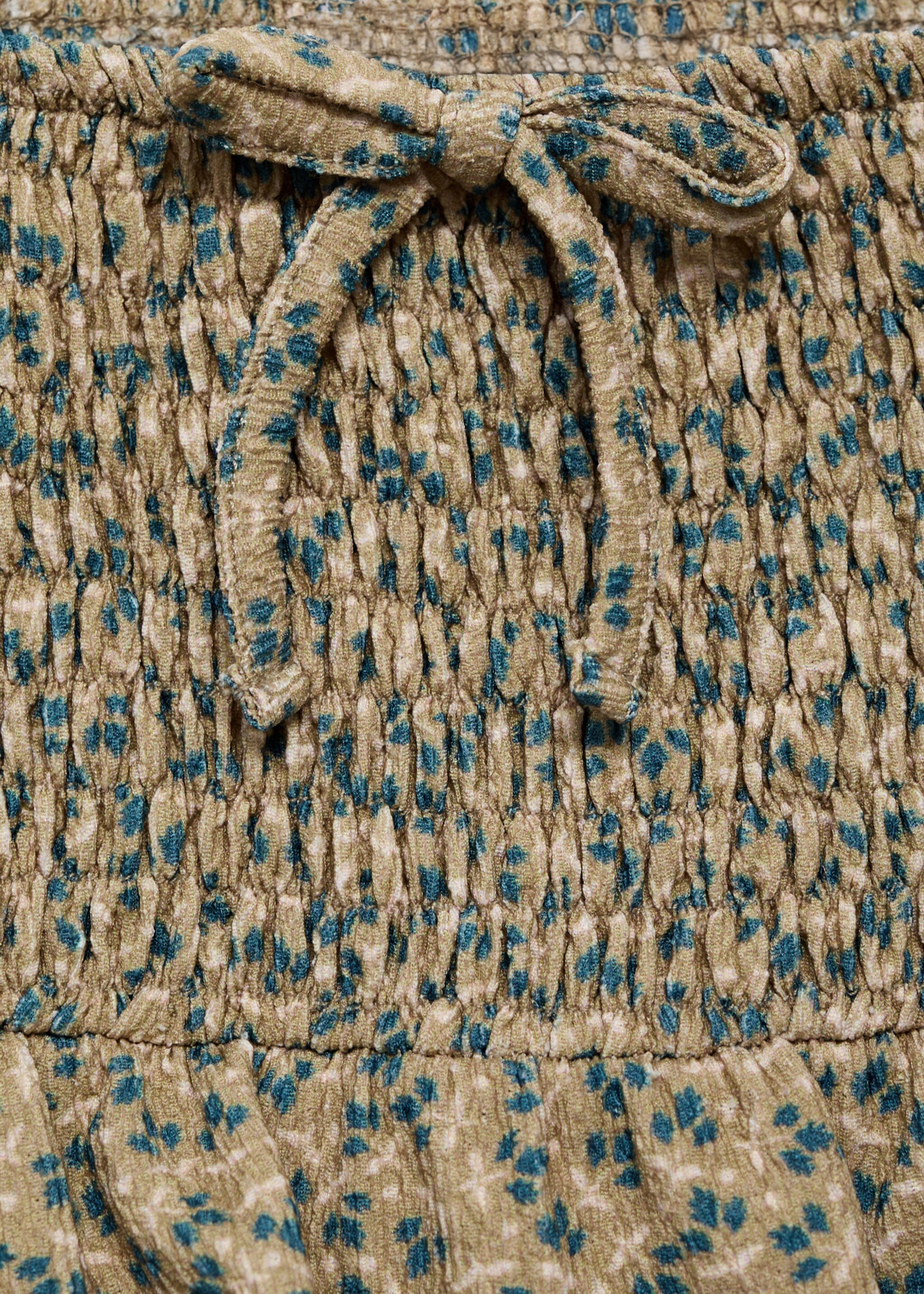 Skirt floriset - Details of the article 8, Green. Ref: 17045167-00.