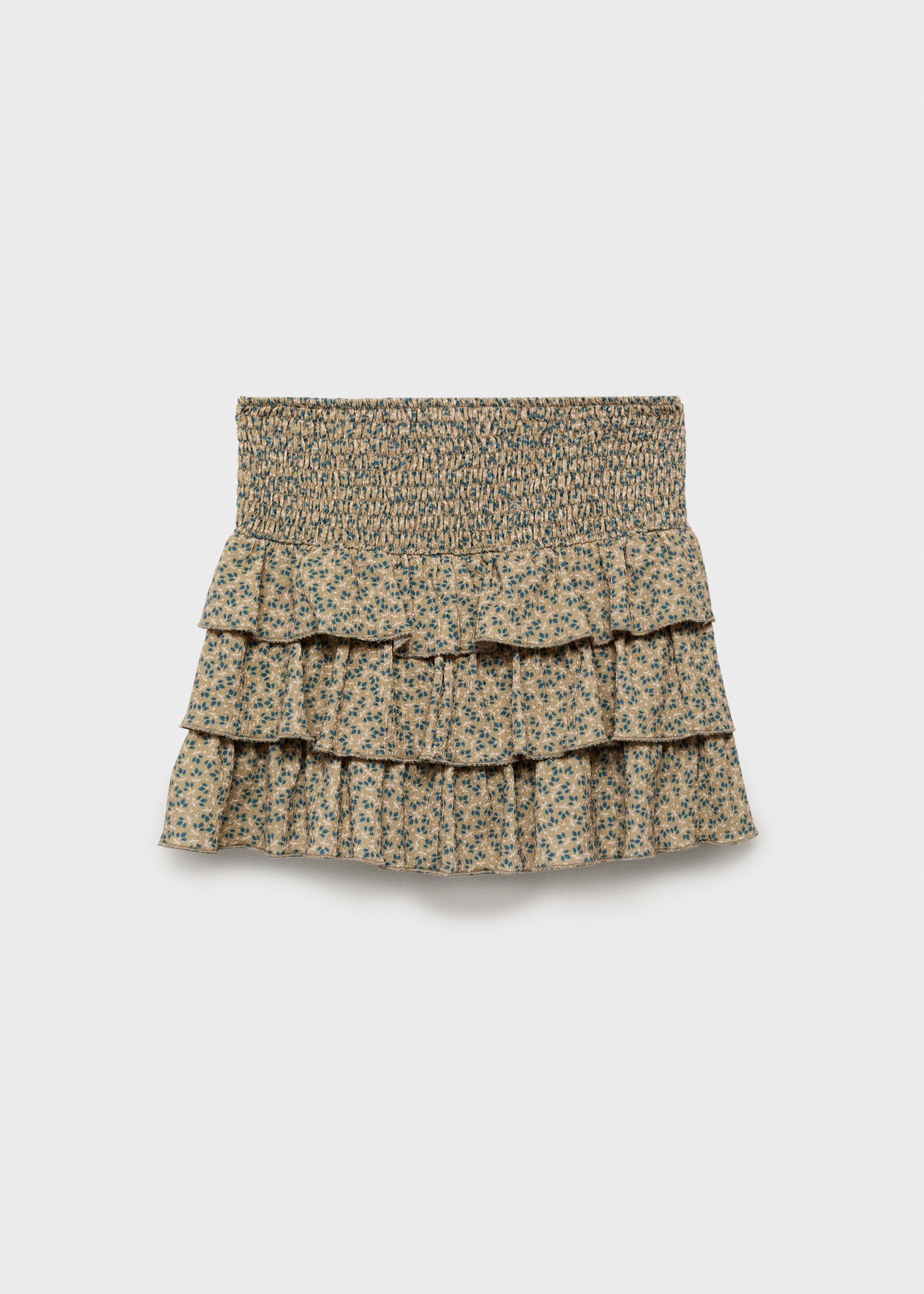 Skirt floriset - Reverse of the article, Green. Ref: 17045167-00.