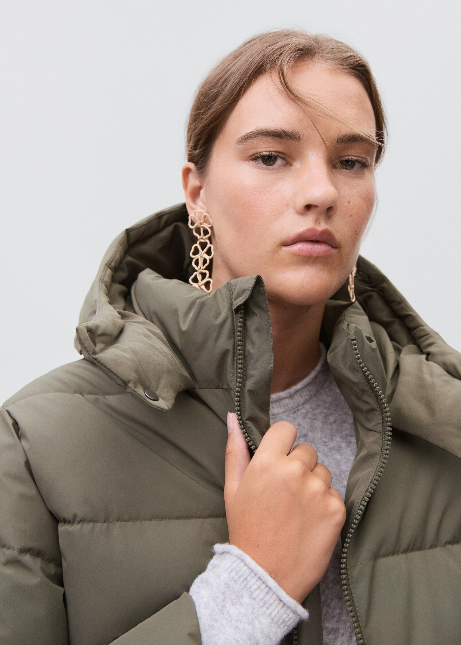 Anorak largo acolchado - Detalle del artículo 1