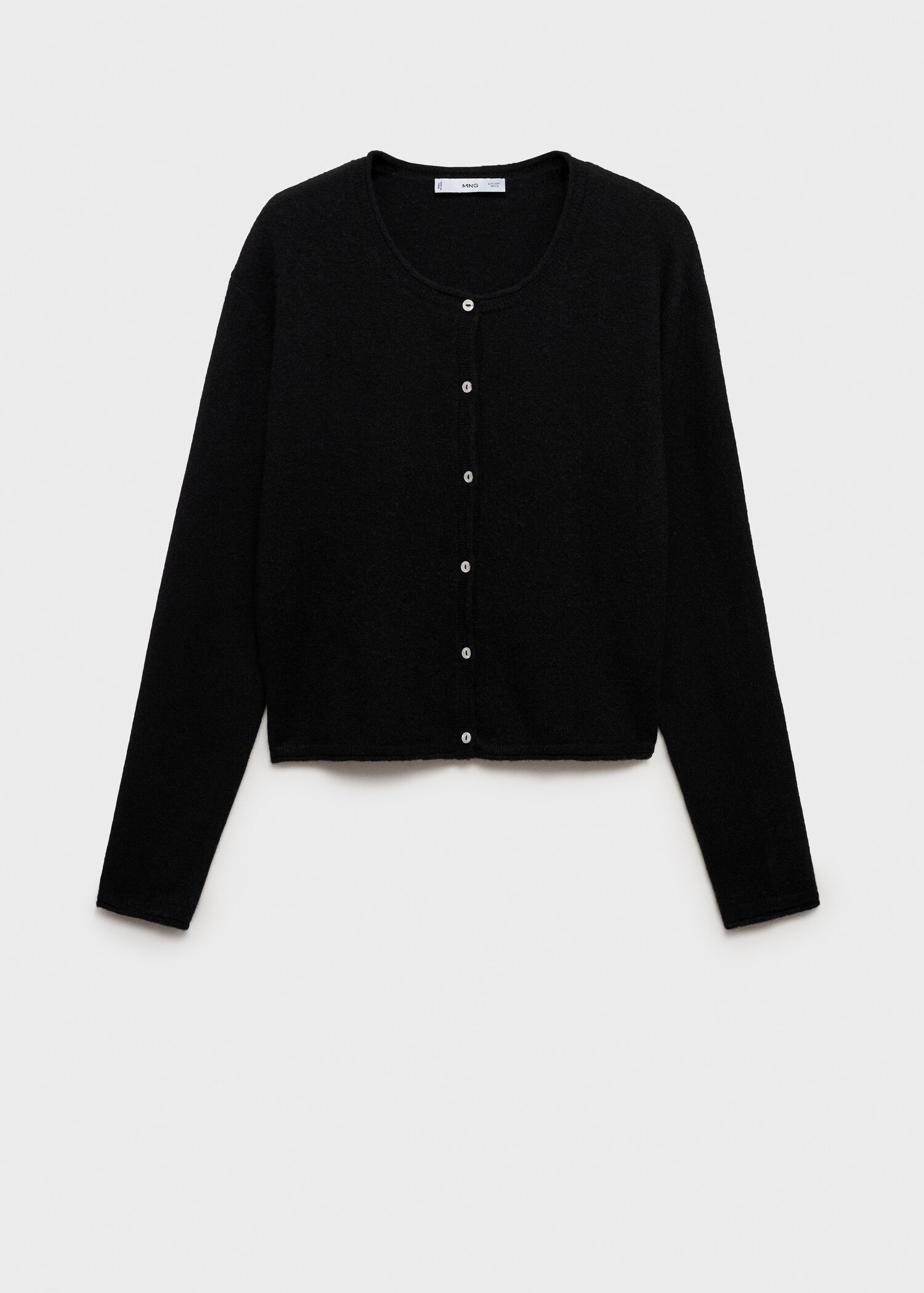 Knitted button cardigan - Article without model