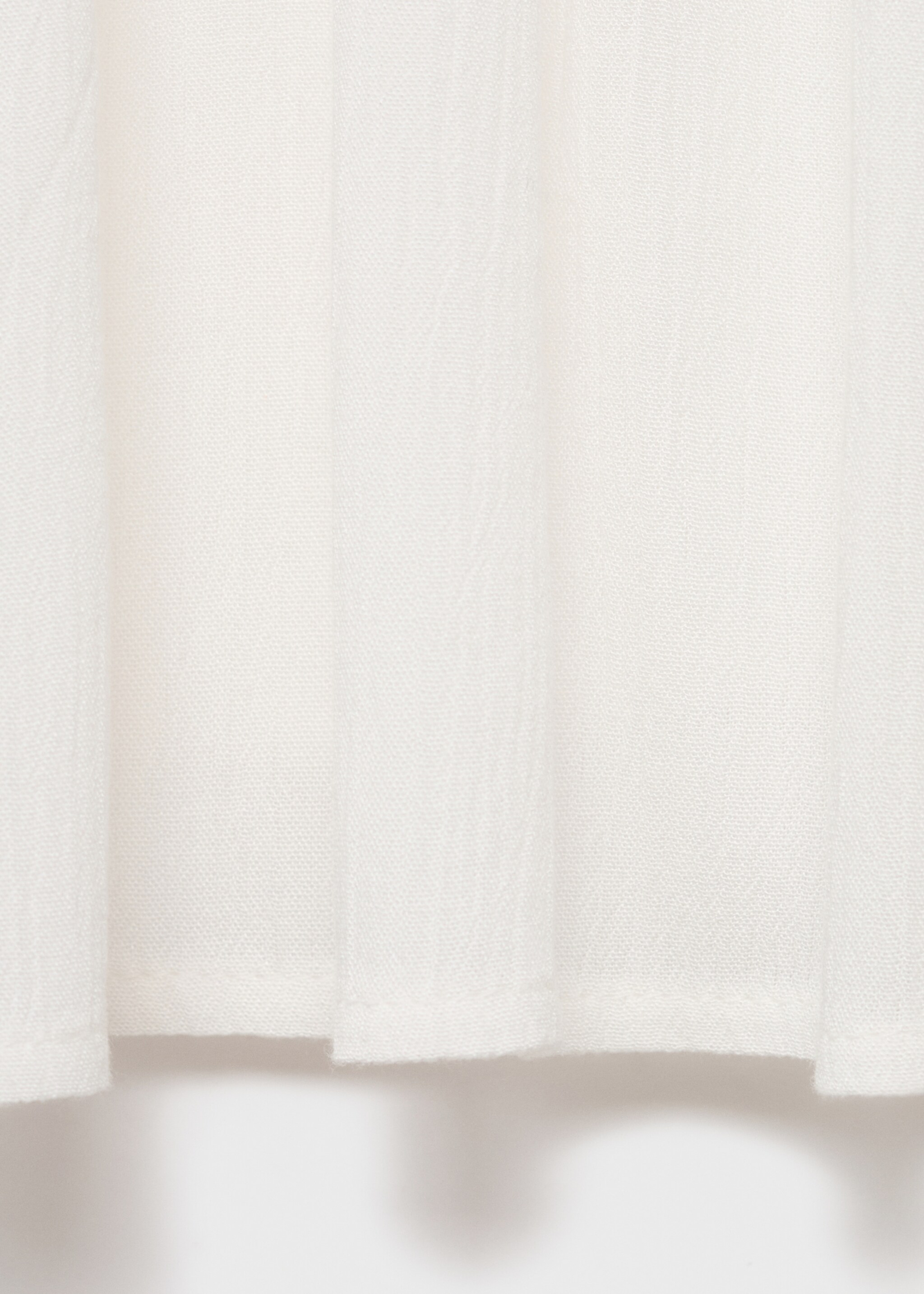 Ruched flowing blouse - Details of the article 0, Off White. Ref: 17045791-00.
